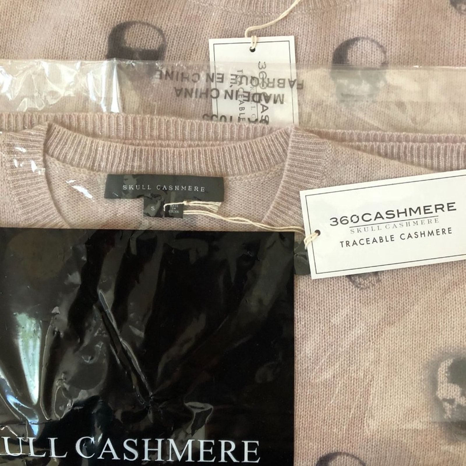 360Cashmere SKULL PRINT CASHMERE SWEATER from 360 cashmere Size XS / US 0-2 / IT 36-38 - 5 Thumbnail
