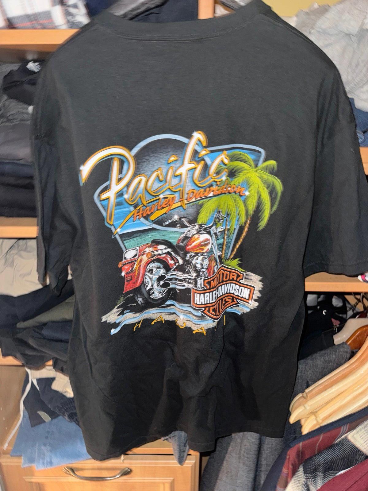 Harley Davidson Vintage 2003 Harley Davidson Pacific Beach Shirt Rare Sz XL Size US XL / EU 56 / 4 - 5 Thumbnail