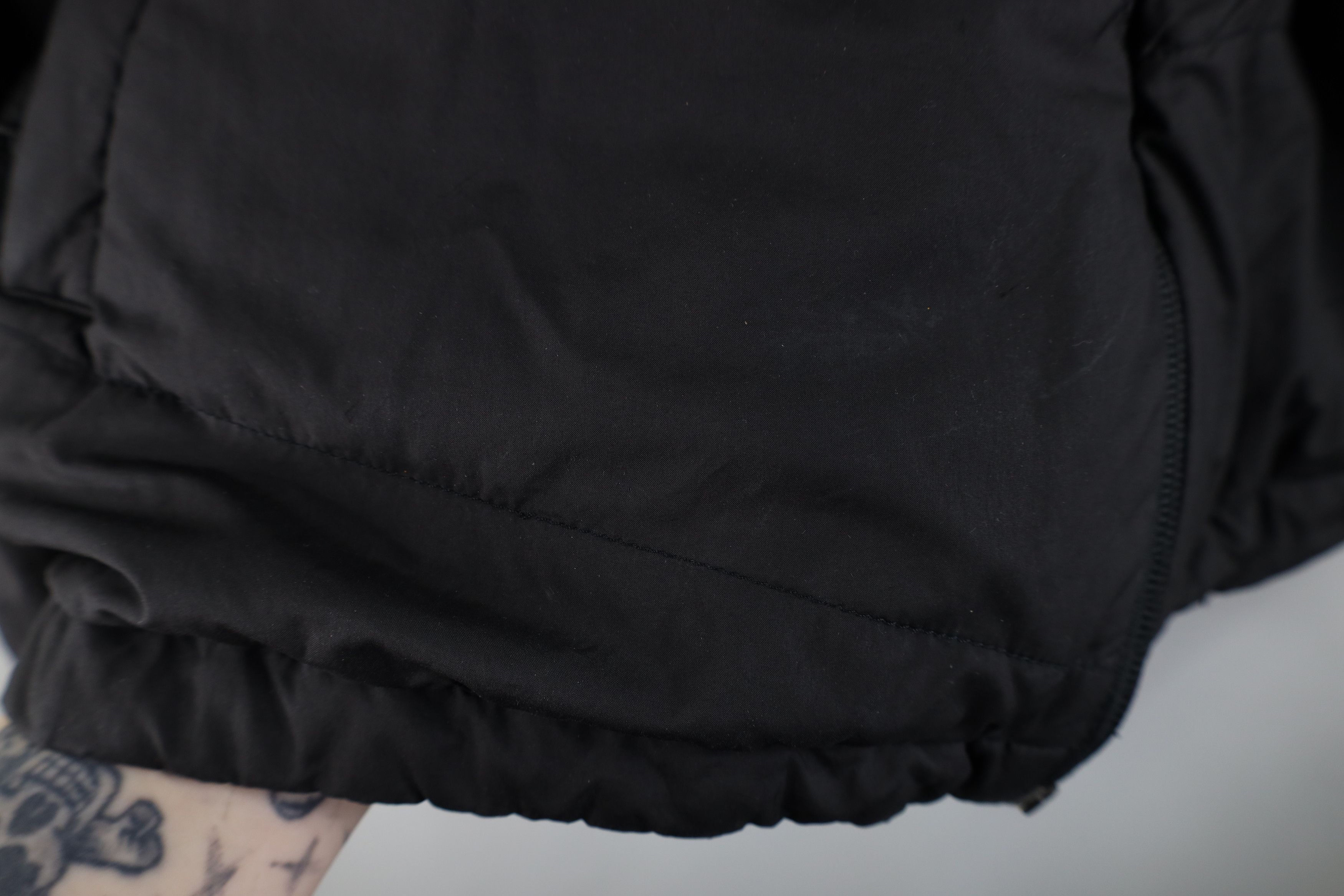 The North Face × Vintage The North Face Spell Out Micro Puffer Full Zip Jacket Size US M / EU 48-50 / 2 - 7 Thumbnail