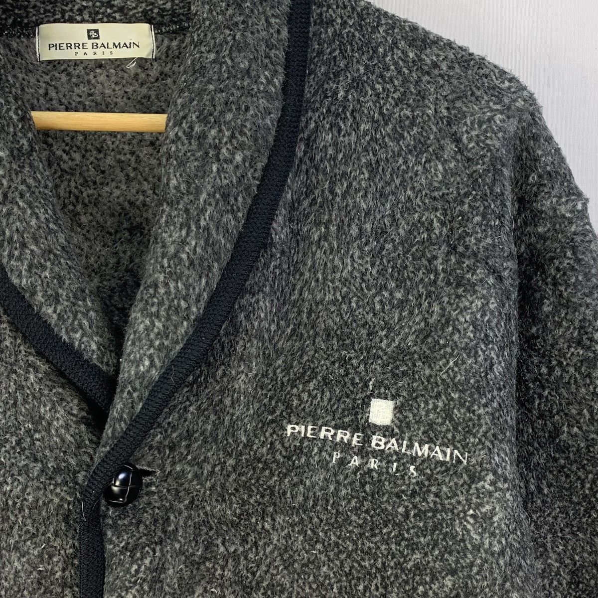 Pierre Balmain Vintage Pierre Balmain Paris Shawl Collar Jacket Size US L / EU 52-54 / 3 - 6 Thumbnail