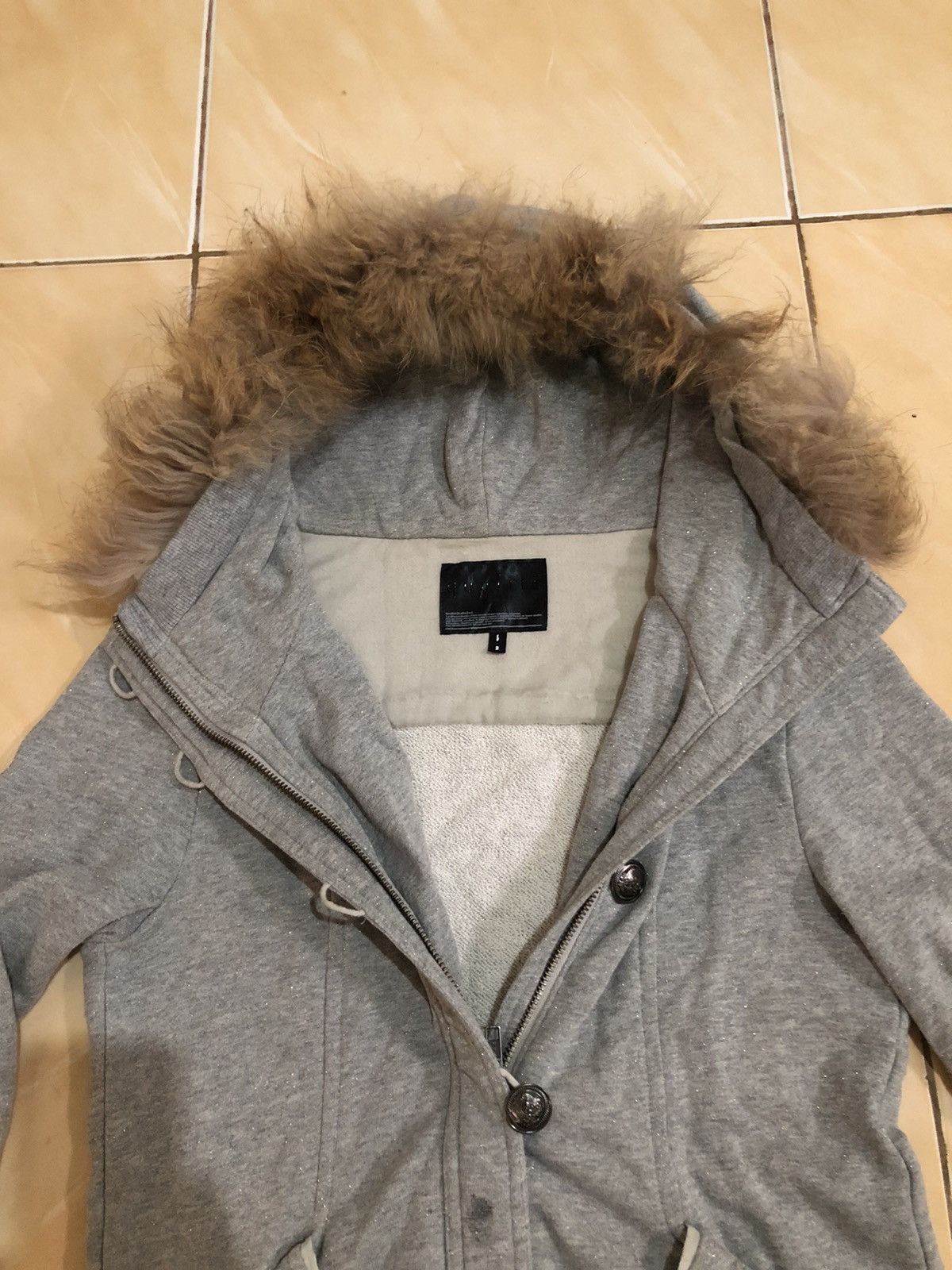 Japanese Brand Qualite Zipper Button Hoodie Size S / US 4 / IT 40 - 4 Thumbnail