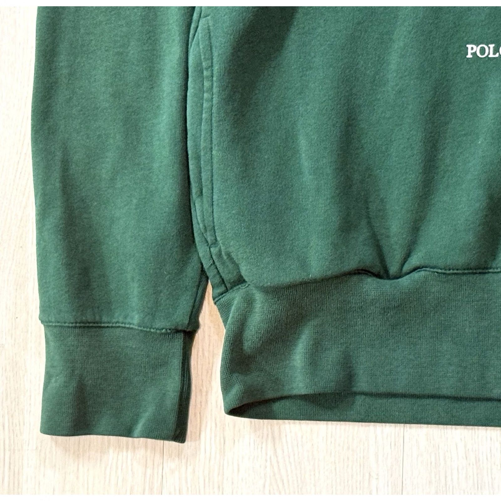 Polo Ralph Lauren Polo Ralph Lauren Hooded Sweatshirt Men’s Skiing Polo Bear Medium Hoodie Green Graphic Print Pullover Size US M / EU 48-50 / 2 - 5 Thumbnail