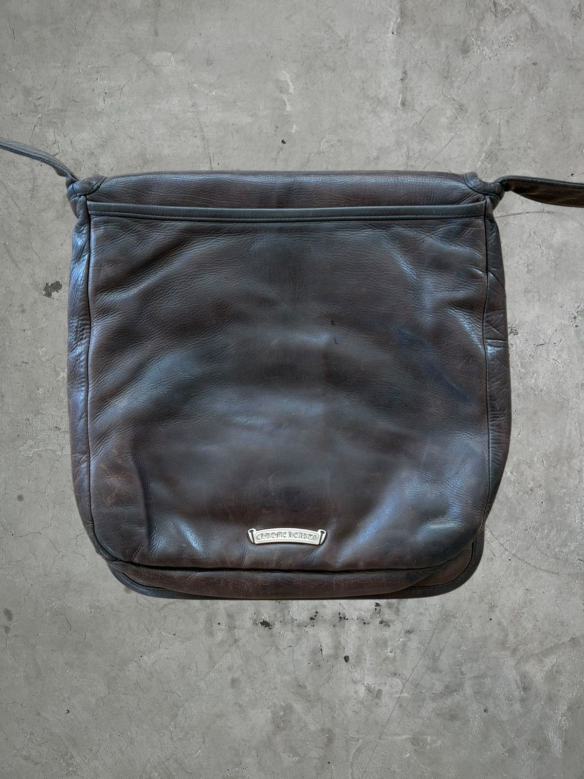 Chrome Hearts Chrome Hearts Filgree Leather Messenger Bag Size ONE SIZE - 8 Thumbnail