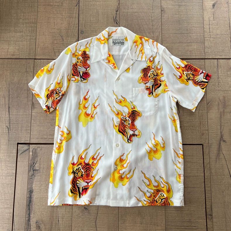 Wacko Maria Wacko maria Tengoku Tokyo Hawaiian Shirt TIM LEHI Collabor Size US S / EU 44-46 / 1 - 1 Thumbnail