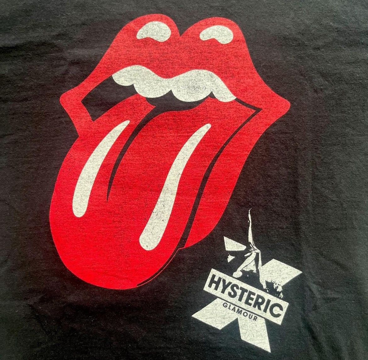 Hysteric Glamour × Japanese Brand × The Rolling Stones Hysteric Glamour X The Rolling Stones Tee Size US S / EU 44-46 / 1 - 2 Thumbnail