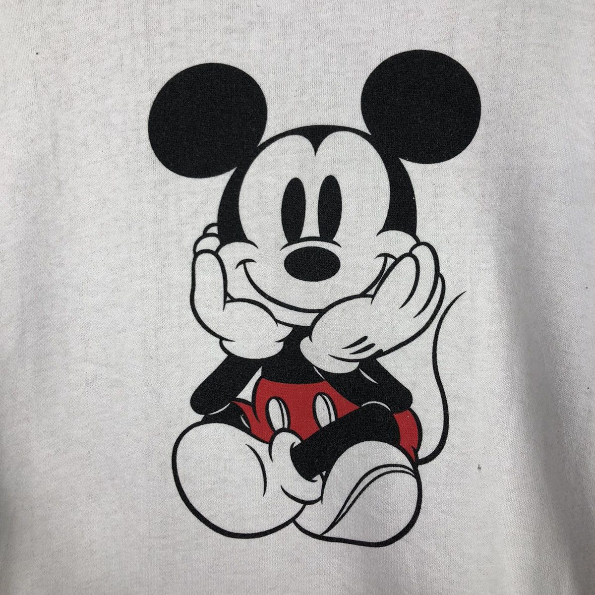 Japanese Brand × Mickey Mouse 📌Vintage Sweatshirt Crewneck Mickey Mouse Big Logo Size US M / EU 48-50 / 2 - 13 Thumbnail