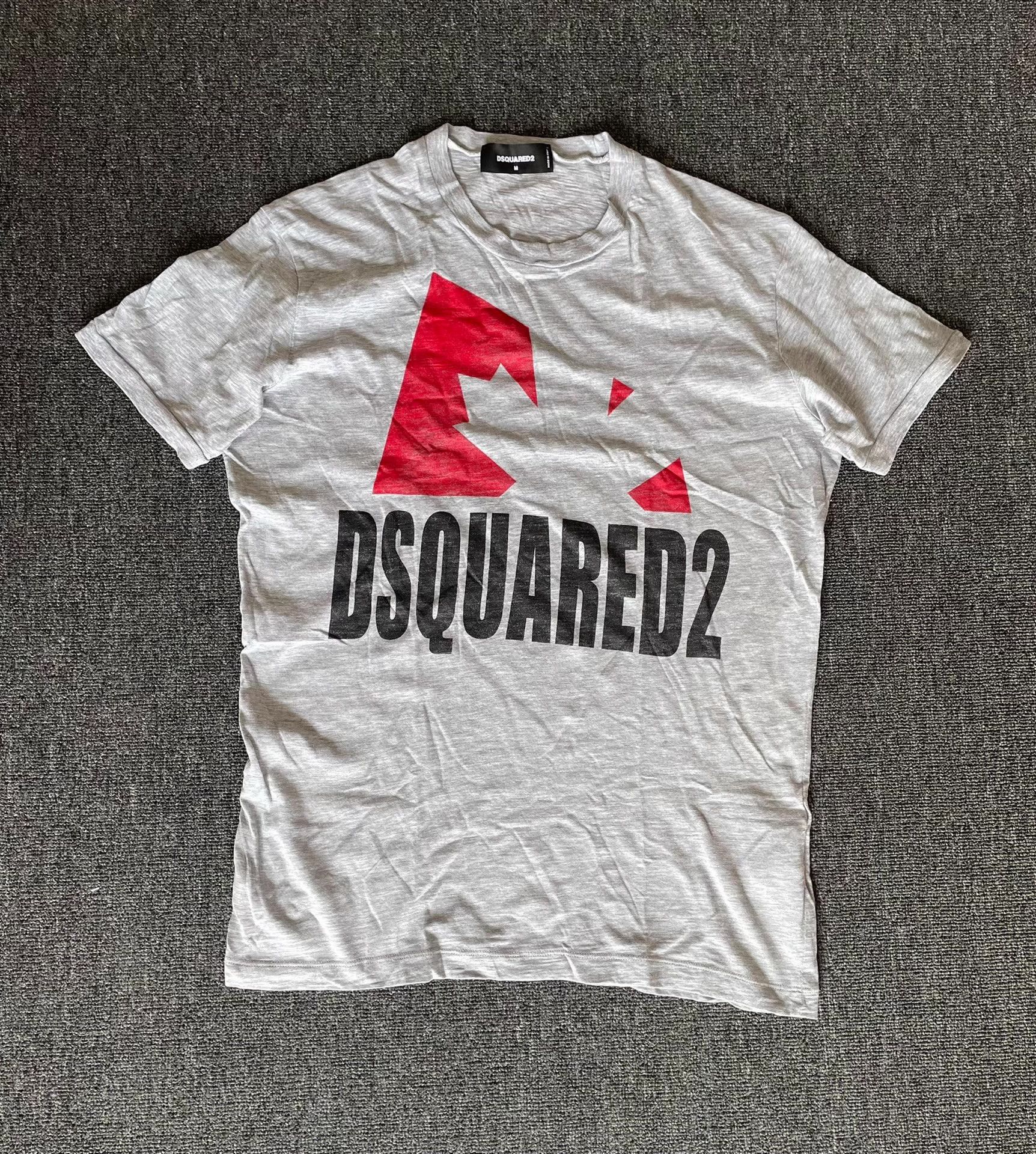 Dsquared2 DSQUARED2 Classic Grey Short Sleeve T-Shirt Q4 Size US L / EU 52-54 / 3 - 1 Thumbnail