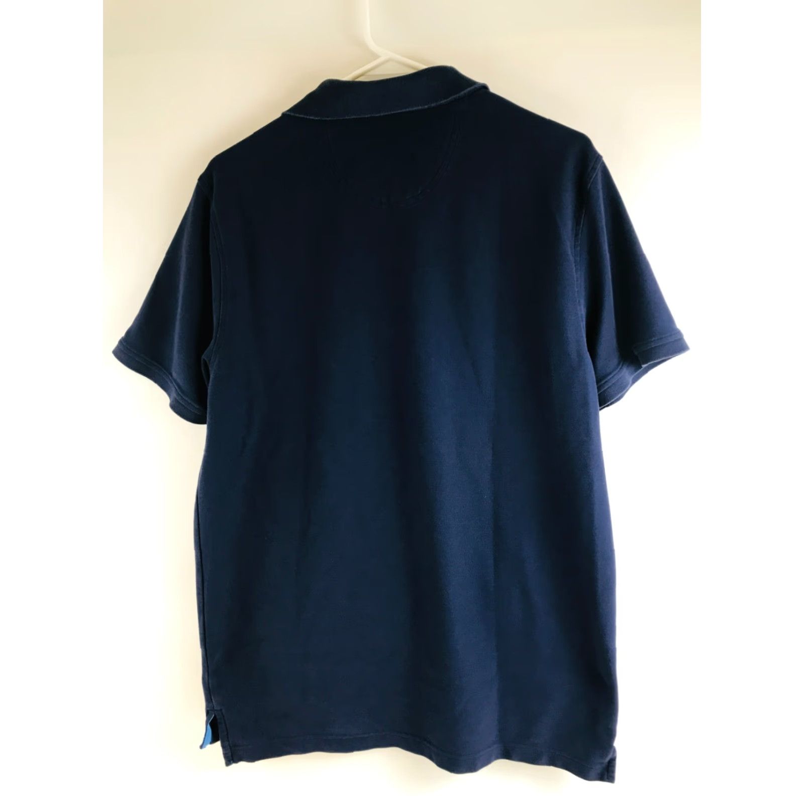 Izod IZOD Polo Shirt Men's L Navy Blue Short Sleeve Collared Stretch Regular Size US L / EU 52-54 / 3 - 2 Thumbnail