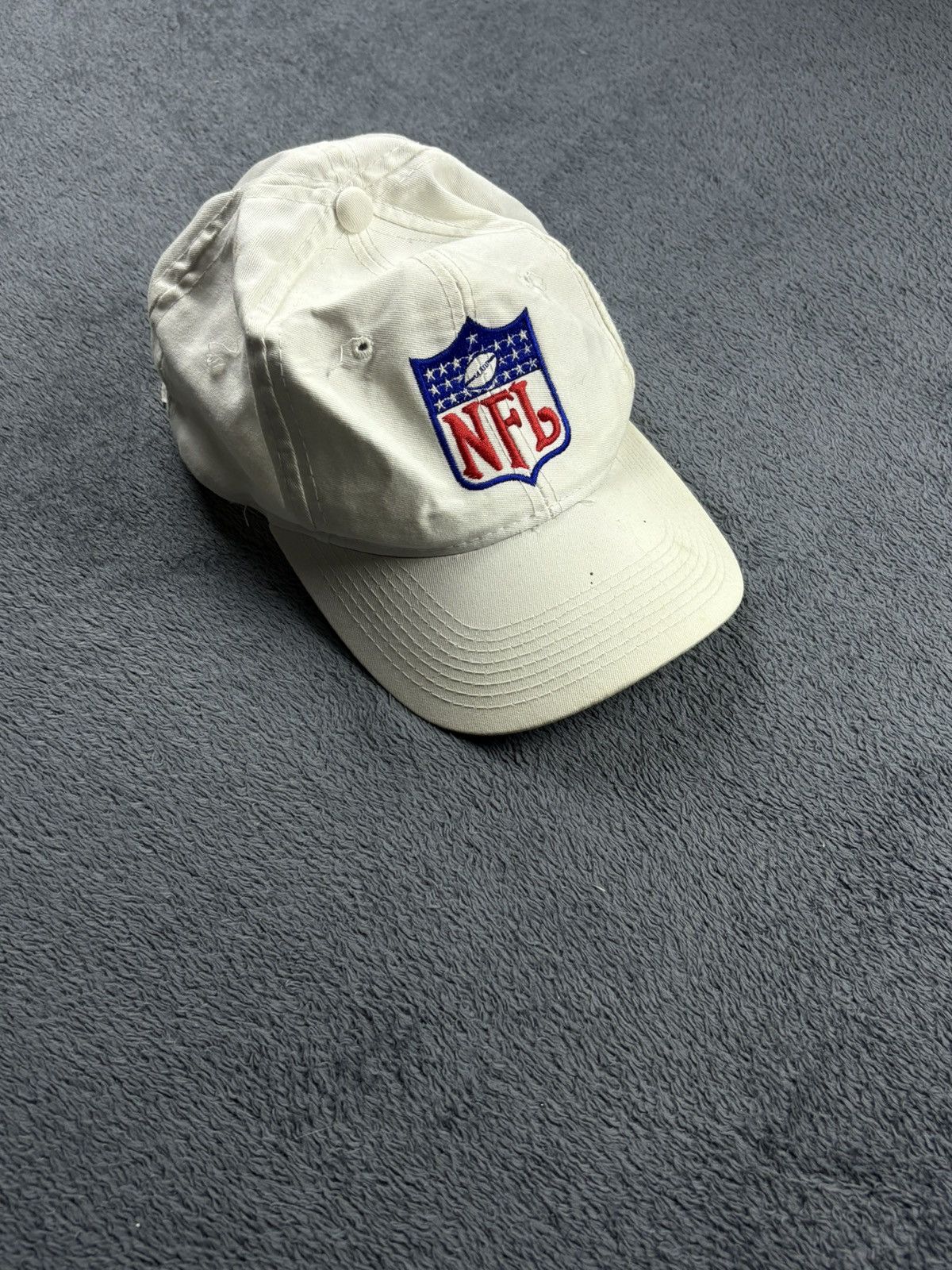 NFL 90s Vintage NFL Big Logo Y2K Football Hat Cap Rare Size ONE SIZE - 1 Thumbnail