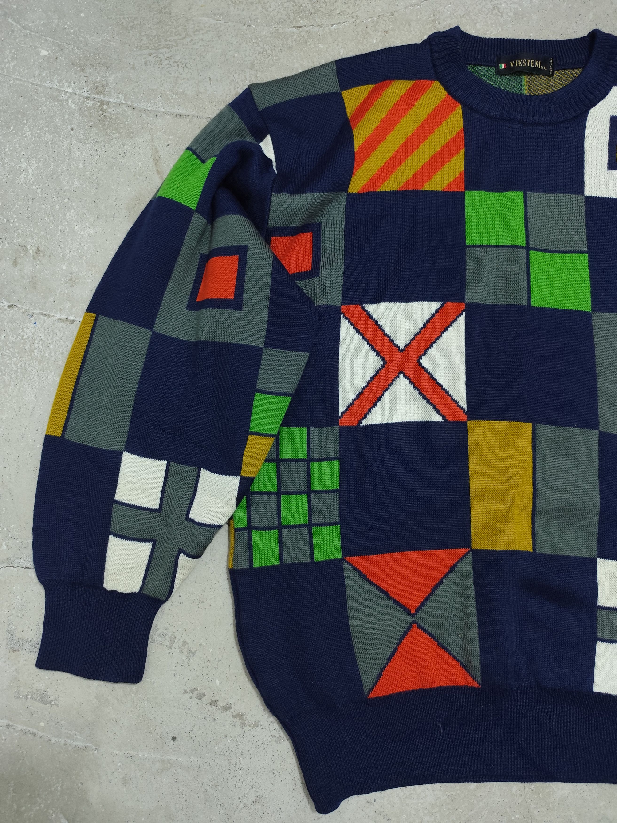 Coogi × Japanese Brand Vintage Coogi missoni style Viesteni knitted sweater Size US M / EU 48-50 / 2 - 3 Thumbnail