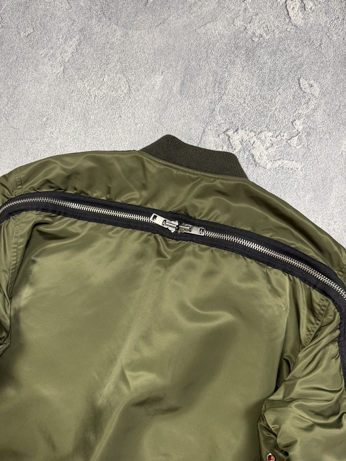Diesel y2k Diesel Reversible Nylon Bomber Aviation Jacket Size US S / EU 44-46 / 1 - 8 Thumbnail