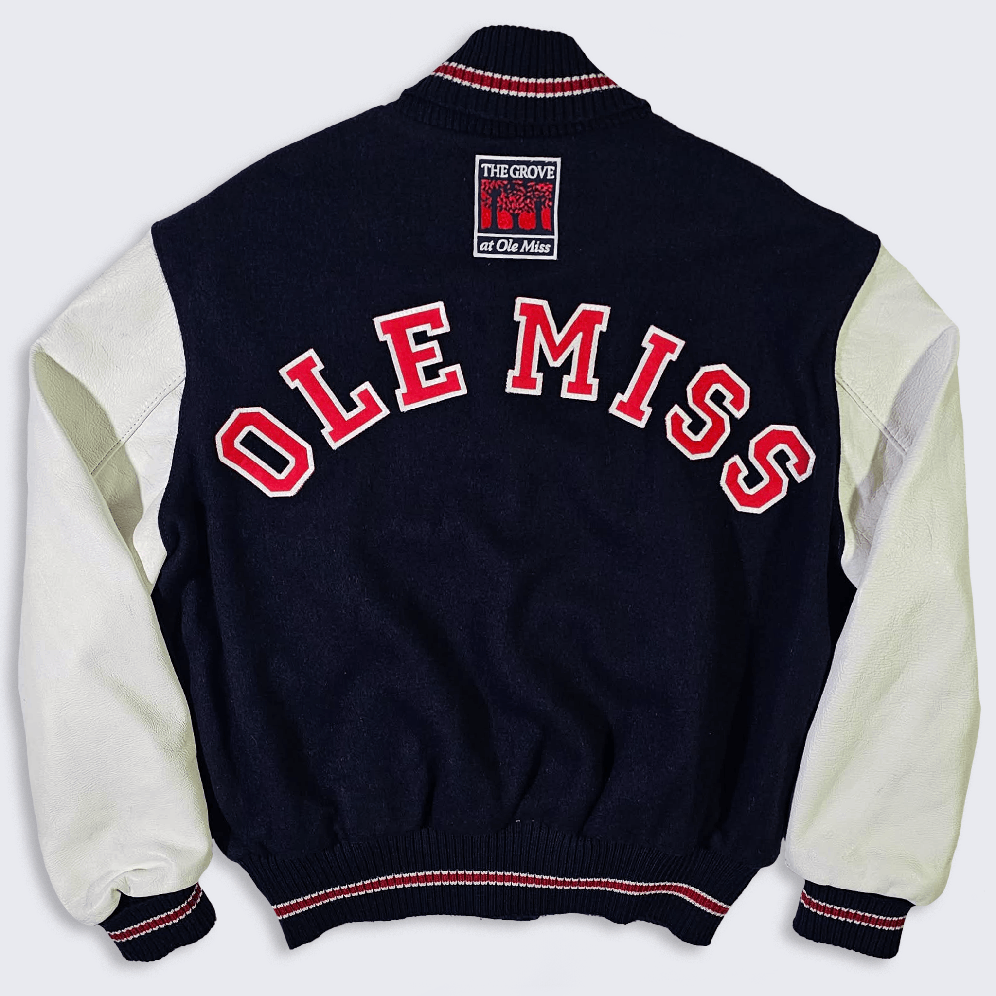 Delong Ole Miss Rebels Vintage 90s DeLong Varsity Jacket Size US XL / EU 56 / 4 - 1 Thumbnail