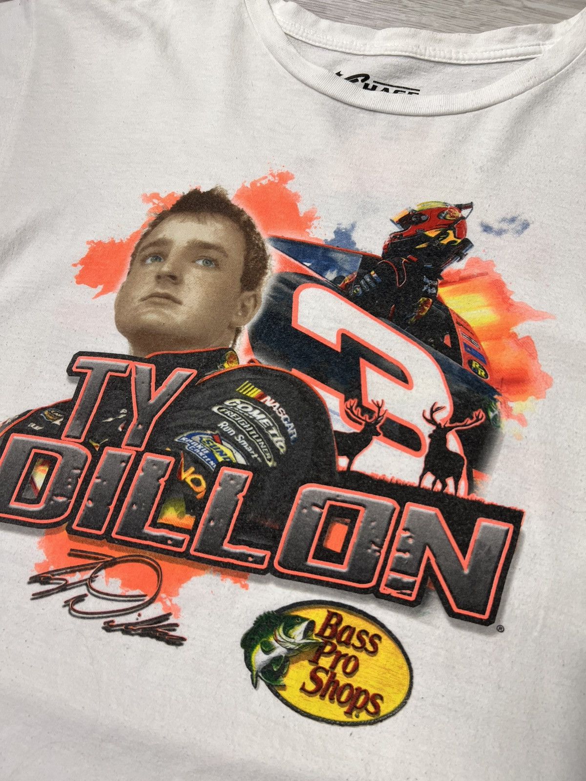 Chase Authentics NASCAR Shirt Mens XL Austin Dillon Racing Double Sided Chase Size US XL / EU 56 / 4 - 5 Thumbnail
