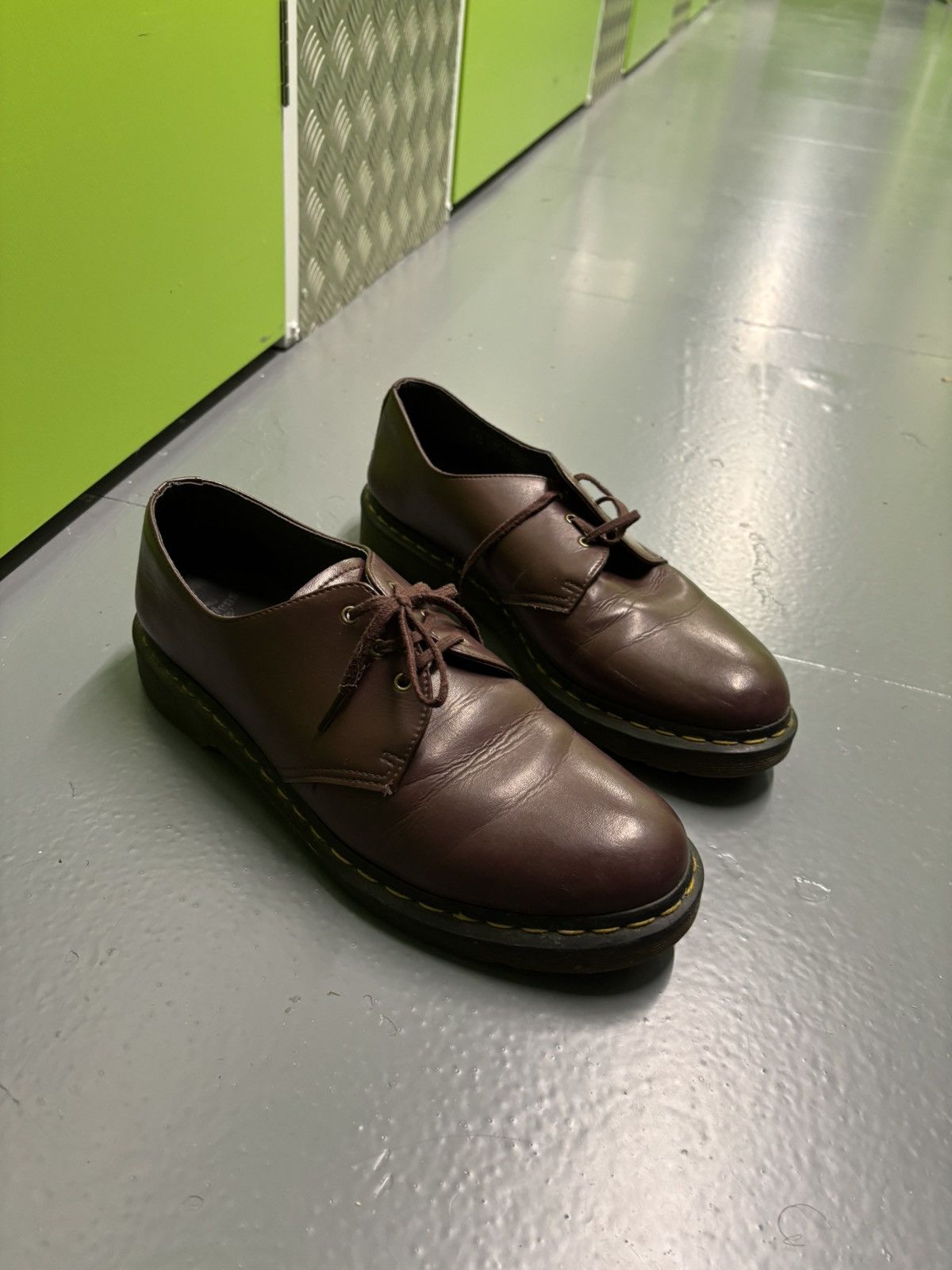 Dr. Martens Dr Martens Brookline AW501 Leather Vintage Shoes Size US 12 / EU 45 - 1 Thumbnail