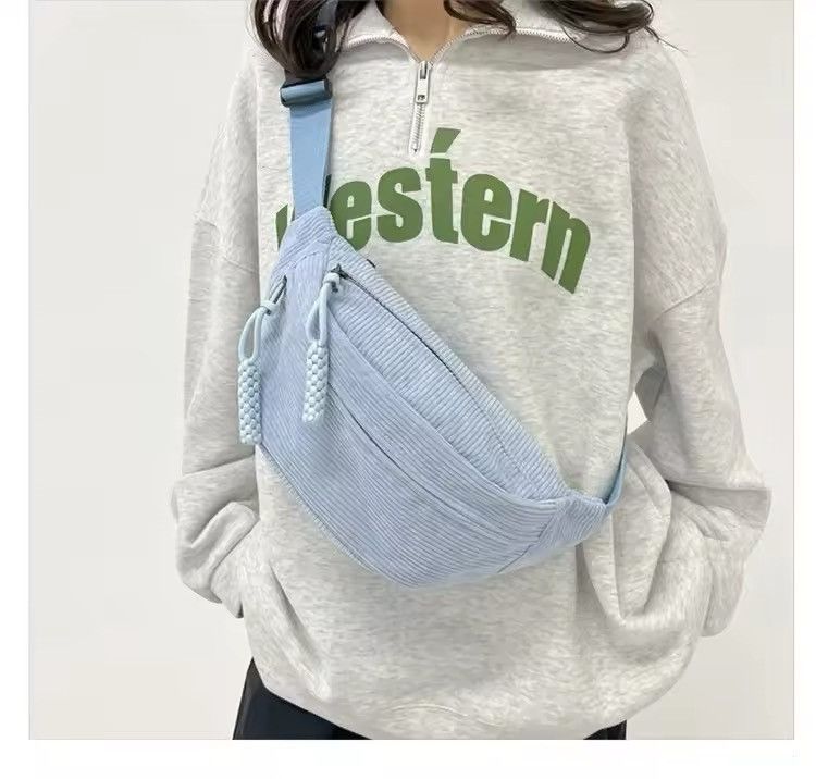 Japanese Brand Street Style Chest Bag Size ONE SIZE - 4 Thumbnail