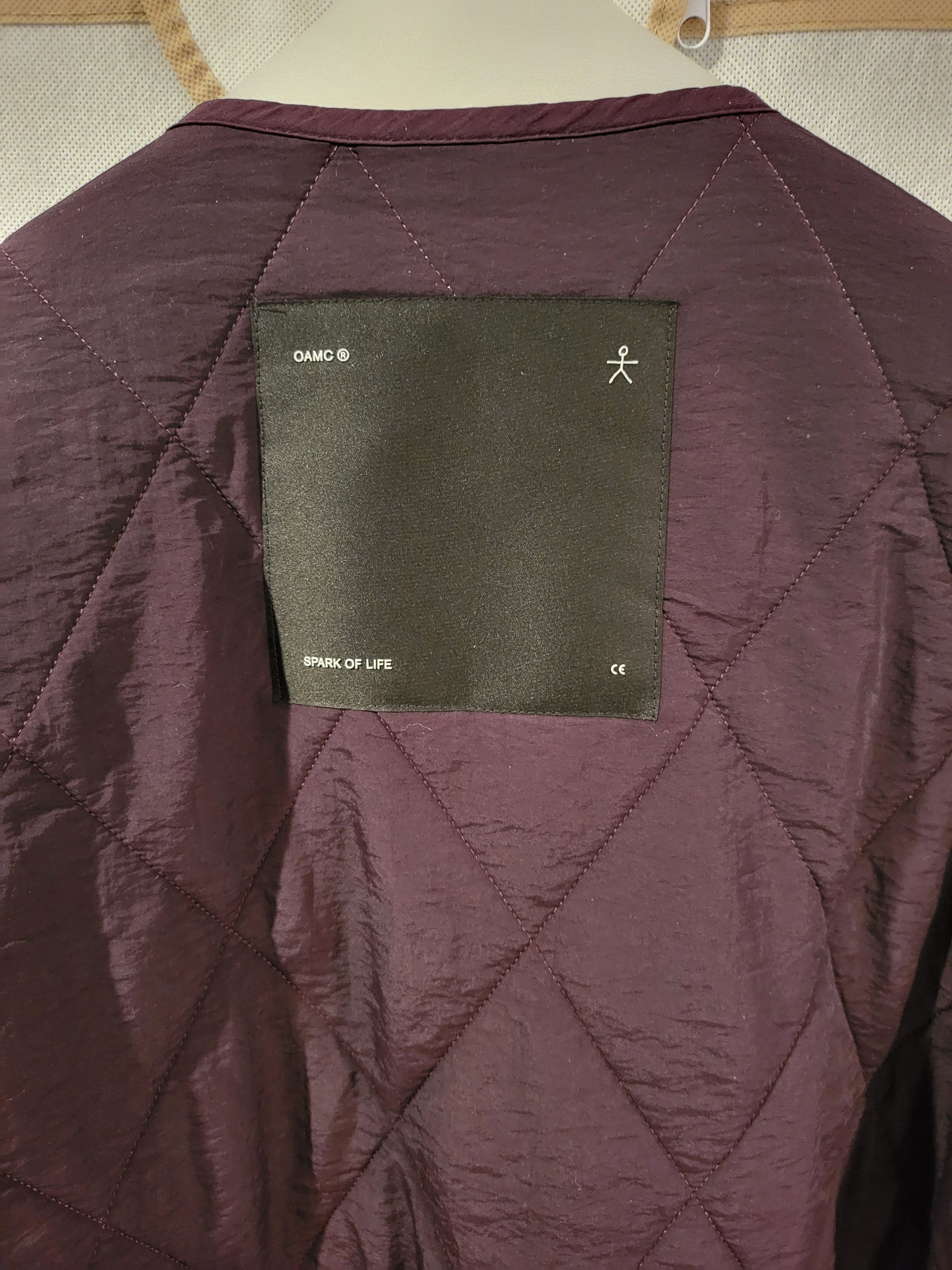 OAMC Oversized Quilted Collarless Jacket Size US XS / EU 42 / 0 - 6 Thumbnail