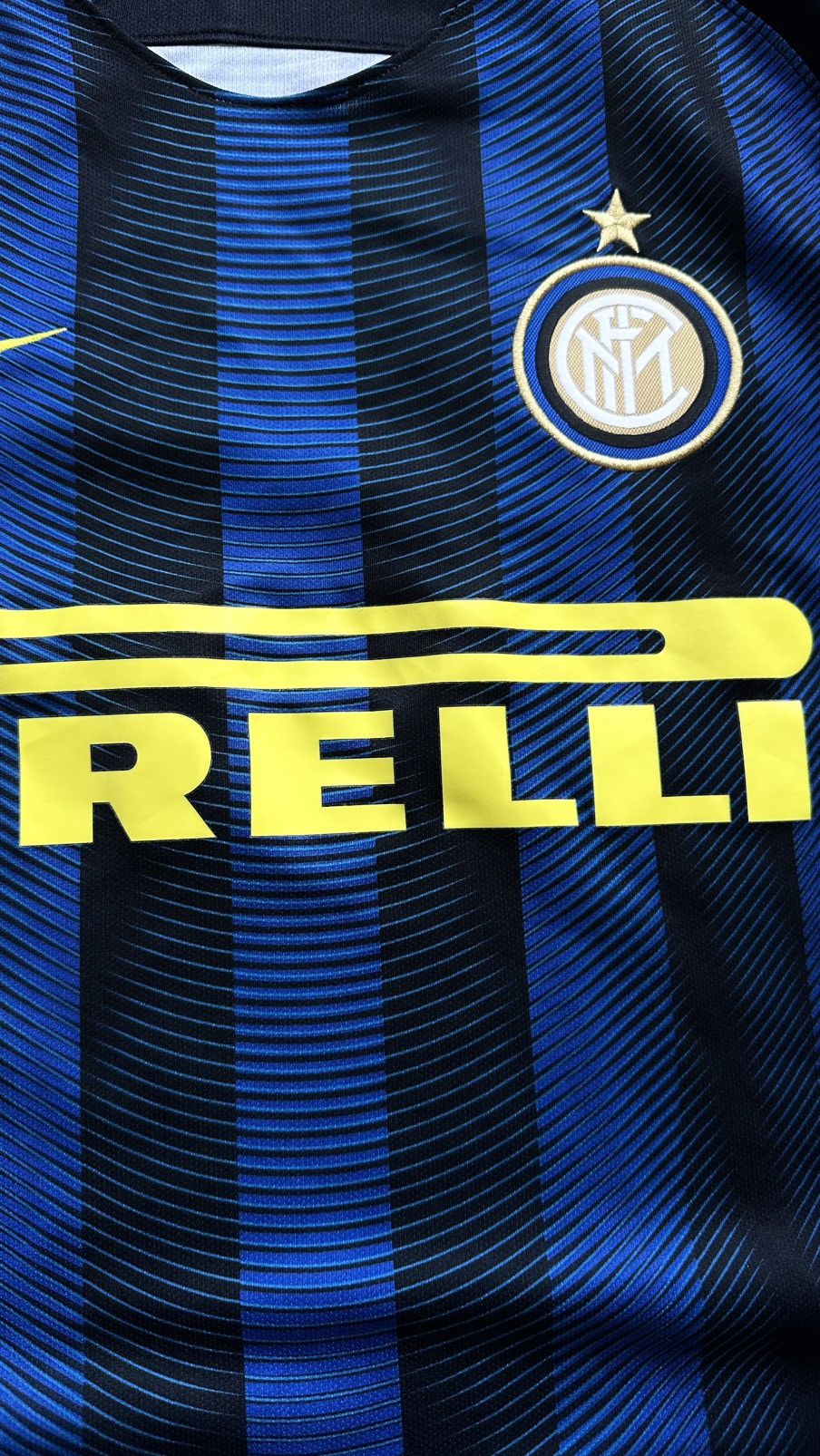 Nike 2016/17 Nike Inter Milano Authentic Home Soccer Jersey Size US L / EU 52-54 / 3 - 4 Thumbnail