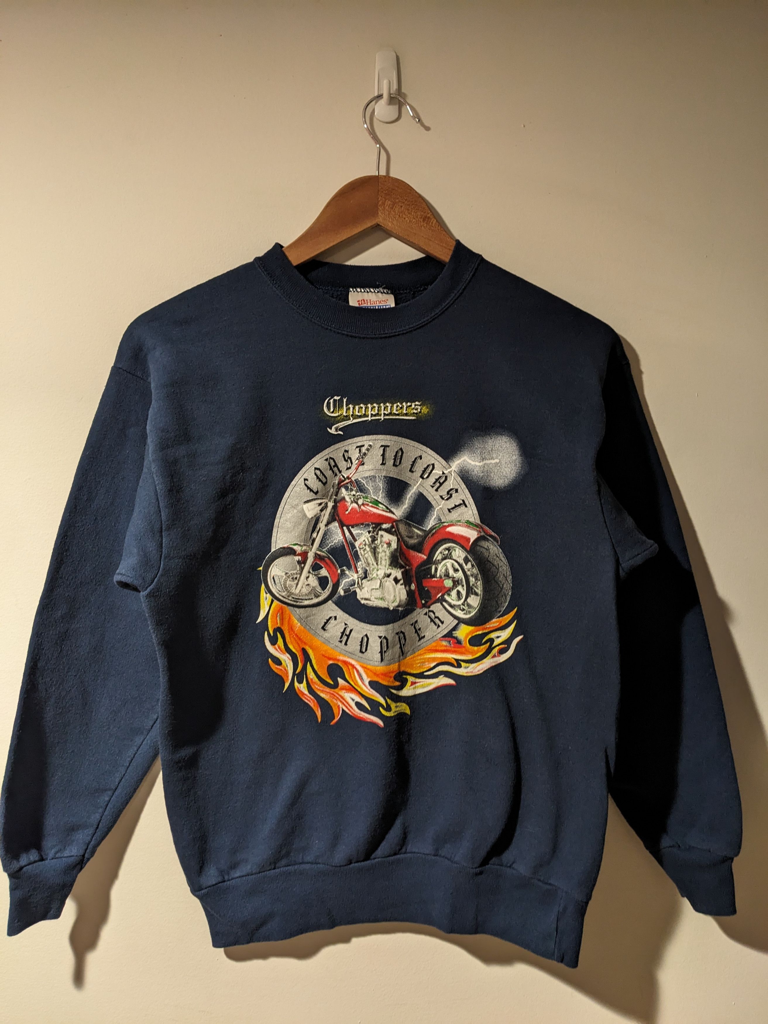 West Coast Choppers Vintage 90s West Coast Choppers Kids Large Sweatshirt Size US L / EU 52-54 / 3 - 1 Thumbnail