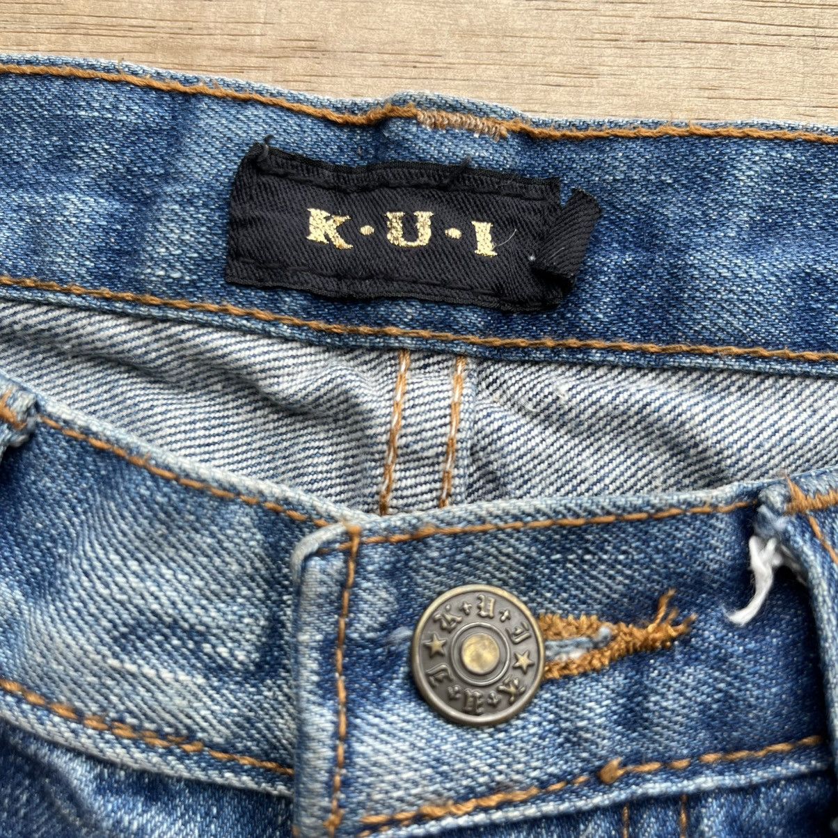 If Six Was Nine × Japanese Brand KUI DISTRESSED DENIM BOOTCUT IF SIX WAS NINE STYLE Size US 32 / EU 48 - 6 Thumbnail
