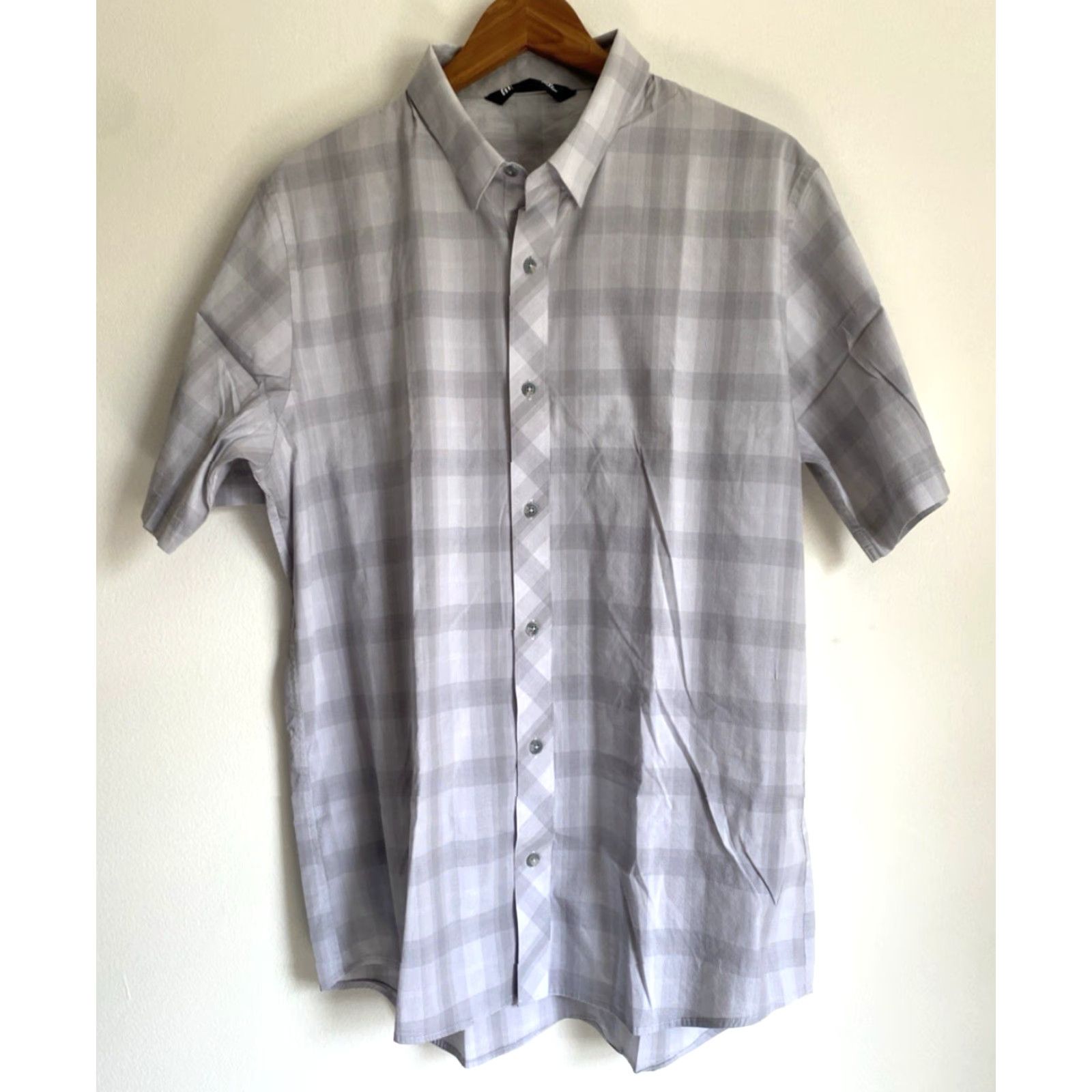 TravisMathew Travis Mathew Men's Cash or Check Short Sleeve Button-Up Shirt Plaid Sz L Size US L / EU 52-54 / 3 - 2 Thumbnail