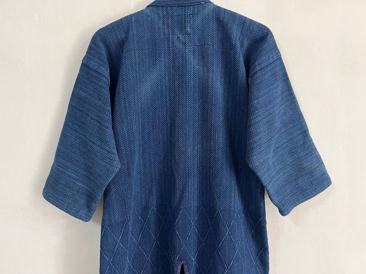 Vintage Vintage Kendo Boro Fuji Daruma Dyed Kimono Jacket Size US L / EU 52-54 / 3 - 13 Thumbnail
