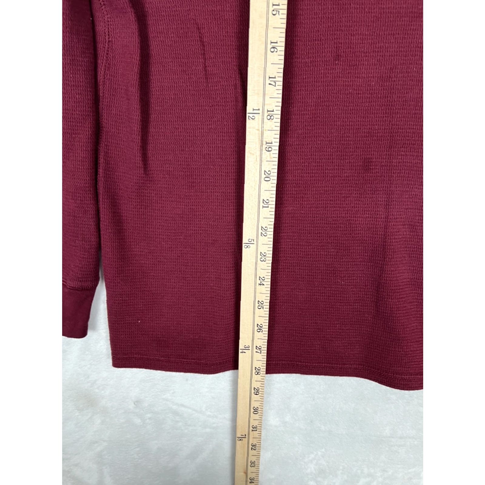 Polo Ralph Lauren Polo Ralph Lauren Sleep Shirt Red XL Long Sleeve 100% Cotton Knit Crew Neck Logo Modern Classic Men's Sleepwear Size US XL / EU 56 / 4 - 5 Thumbnail