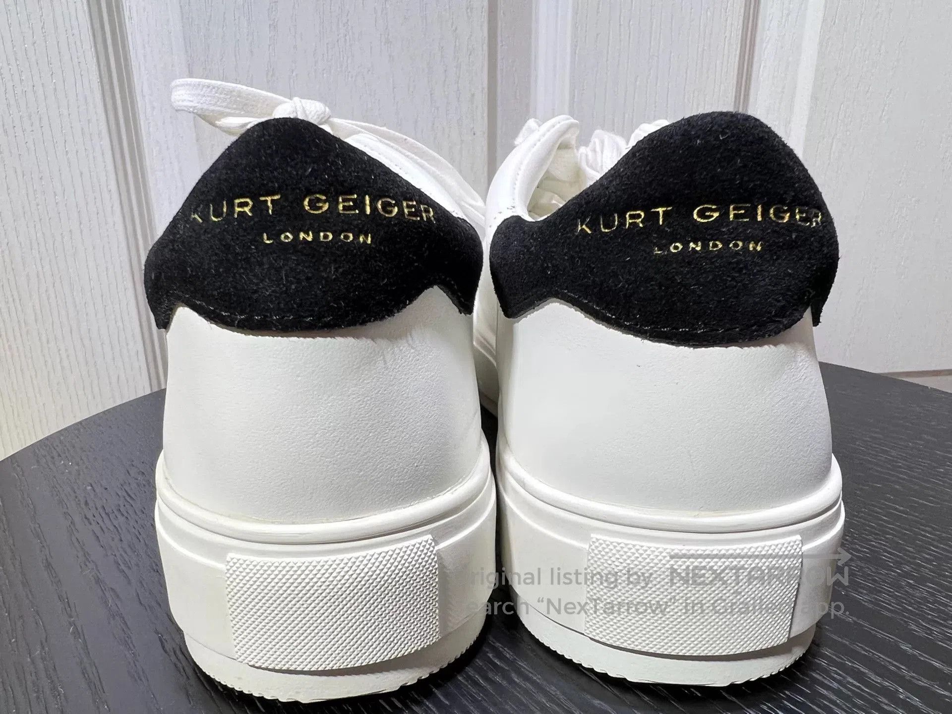 Japanese Brand Kurt Geiger London Men's Leather Sneakers. Size US 7 / EU 40 - 2 Thumbnail