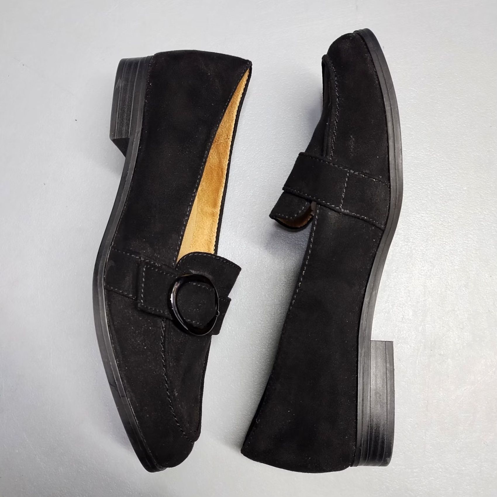 Naturalizer Naturalizer Mina Low Top Loafers Womens 7.5M Black Upper Fabric Comfort Slip On Low Top Casual Size M / US 6-8 / IT 42-44 - 3 Thumbnail