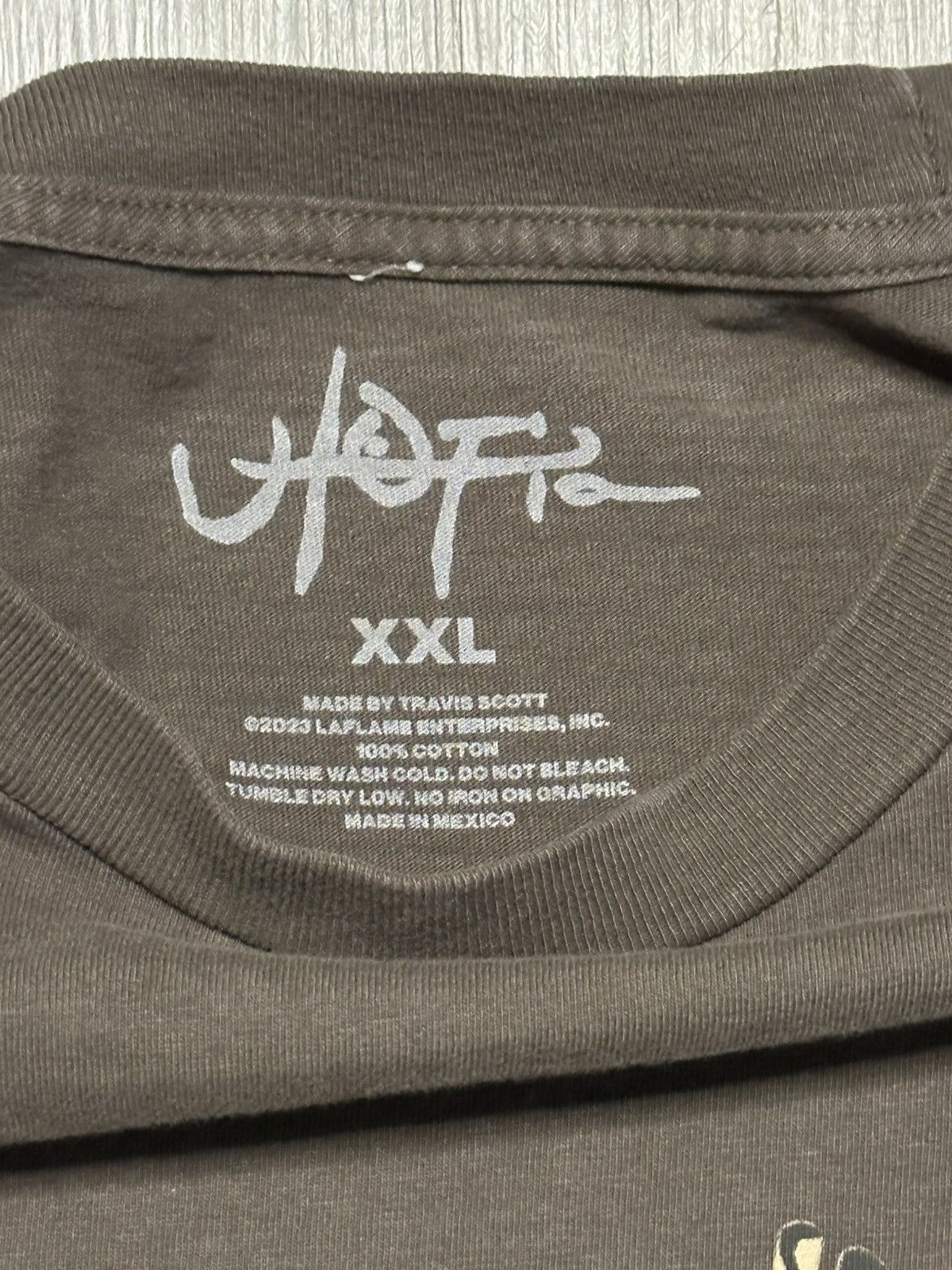Travis Scott Travis Scott Utopia Tee Size US XXL / EU 58 / 5 - 4 Thumbnail