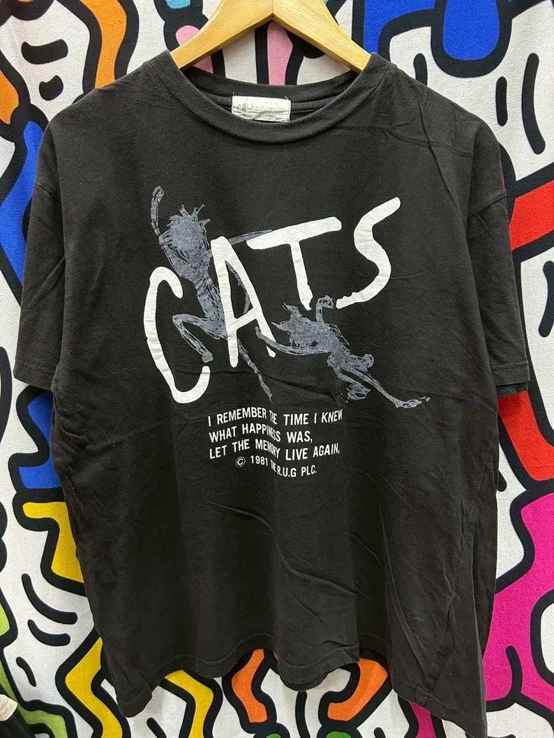 Vintage Vintage 2000s Cats Musical tshirt size L Size US L / EU 52-54 / 3 - 2 Thumbnail
