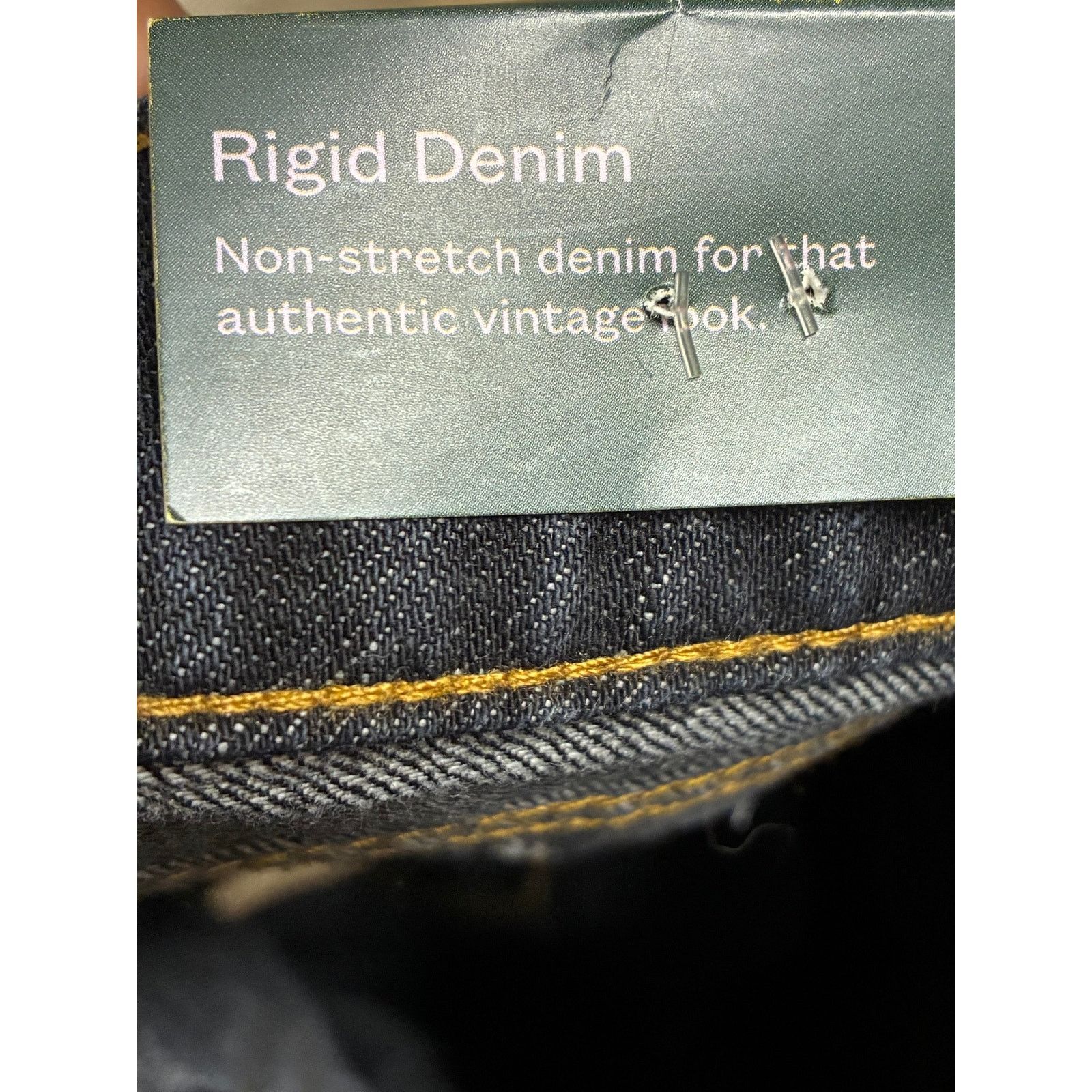The Unbranded Brand Wild Fable Womens Low-Rise Baggy Jean 16/31 Inseam Dark Blue Size 31" - 4 Thumbnail