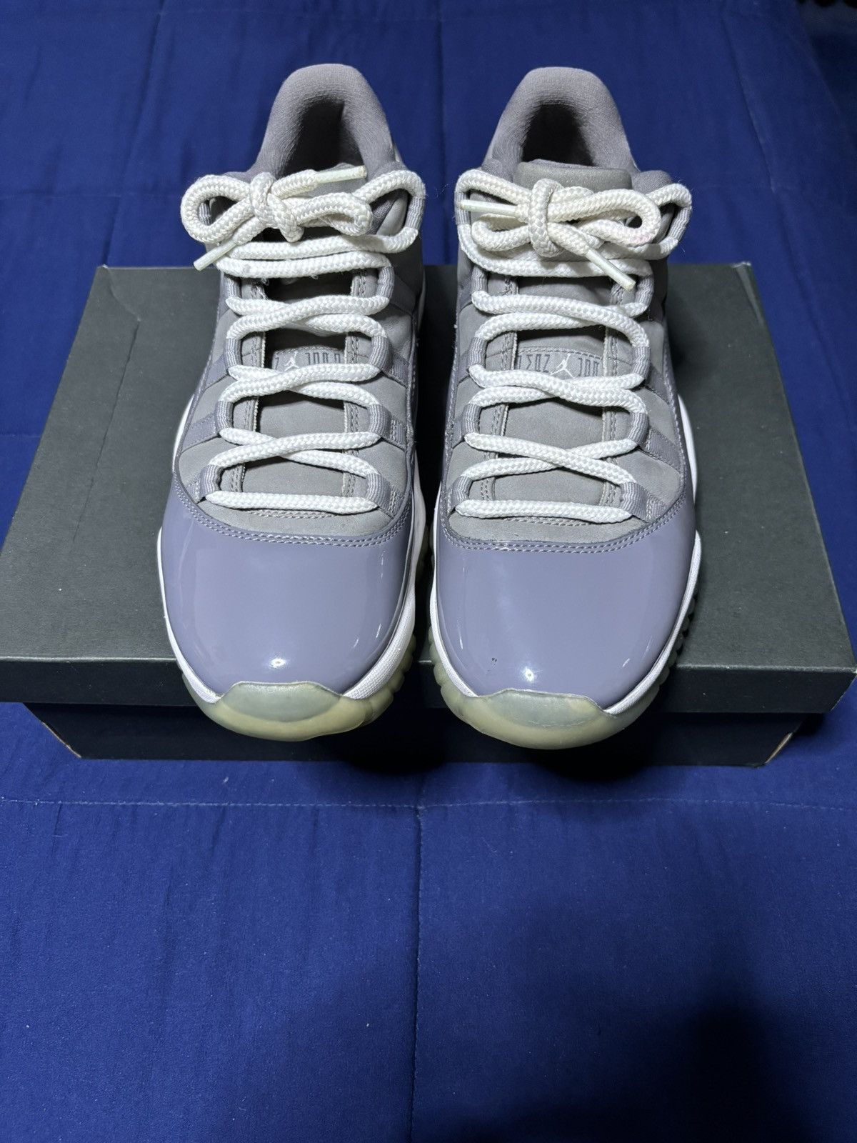 Jordan 11 Retro Low Cool Grey 2018 Size 9.5