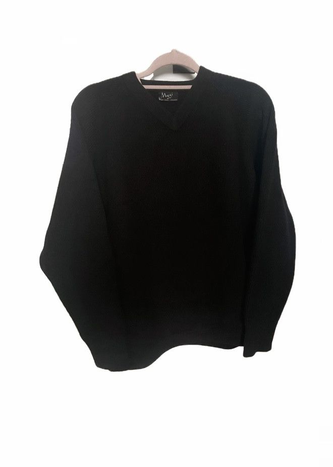 Handmade Hand loom 100% wool vintage sweater Size XL / US 12-14 / IT 48-50 - 1 Thumbnail
