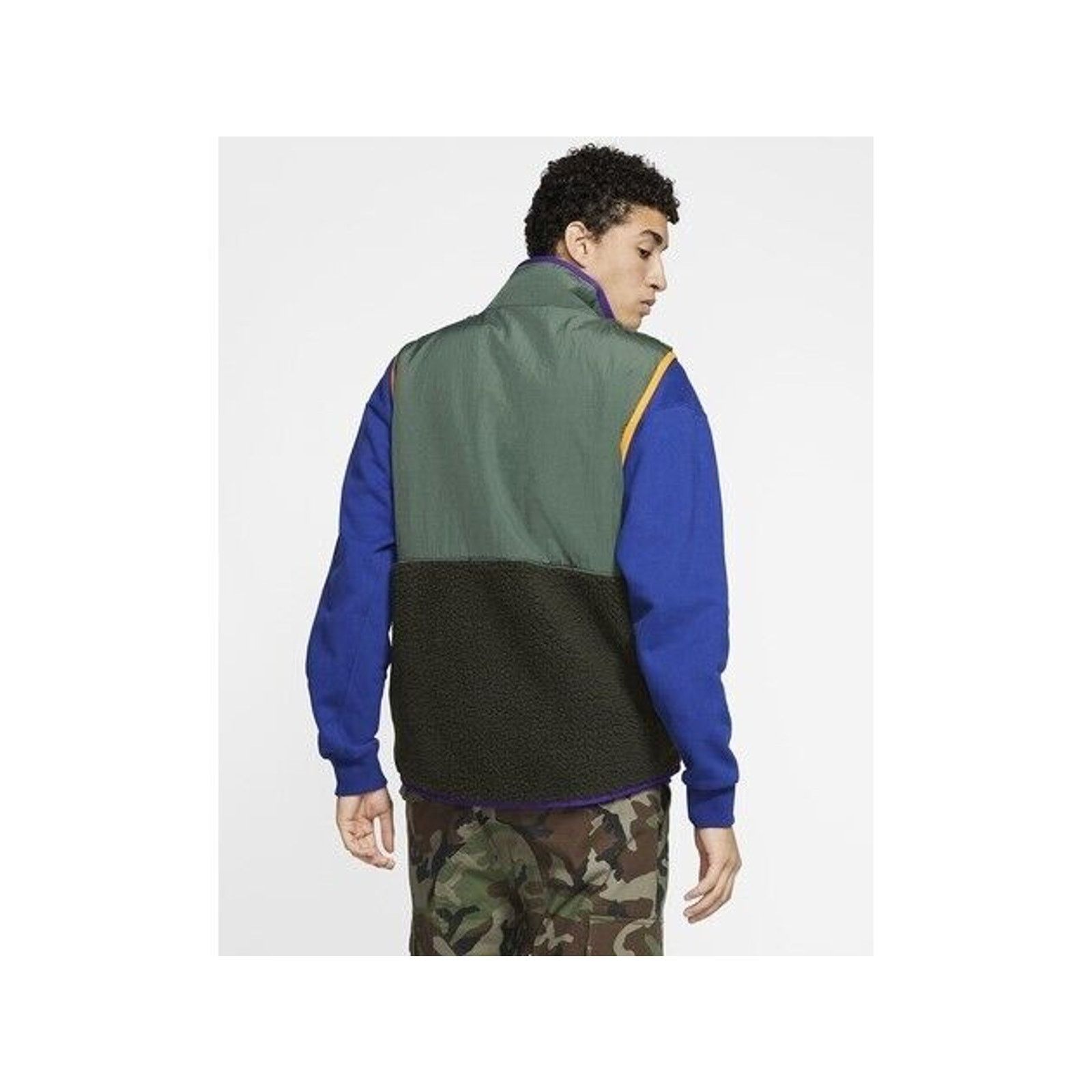 Nike Nike Men's Sportswear Sherpa Fleece Vest Jade CD3142 337 L Size US L / EU 52-54 / 3 - 2 Thumbnail