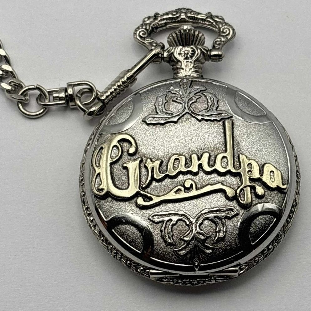 Other Vintage Silver Grandpa Pocket Watch Size ONE SIZE - 1 Thumbnail