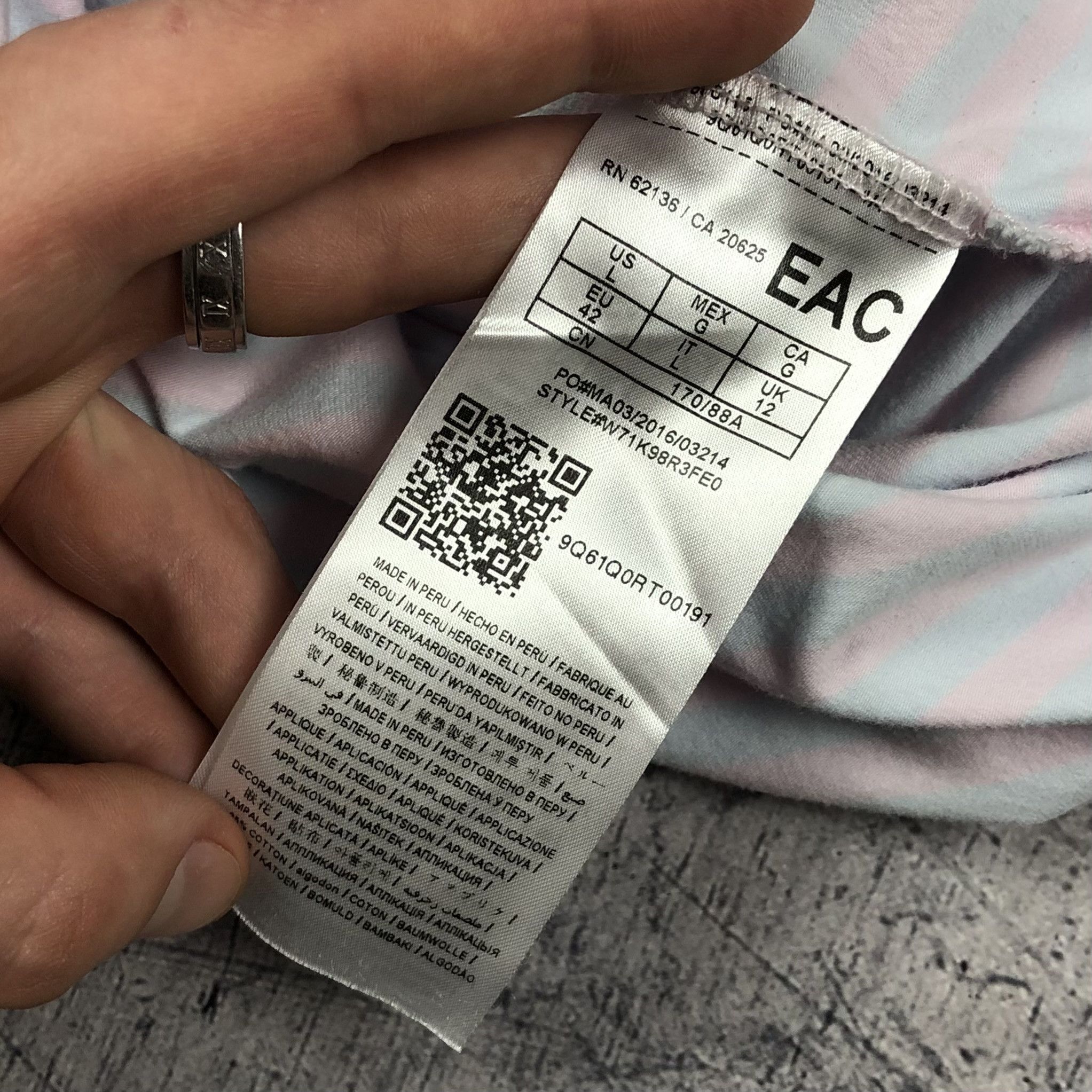 Guess Guess A$AP Rocky Stripe Dress Size L / US 10 / IT 46 - 9 Thumbnail