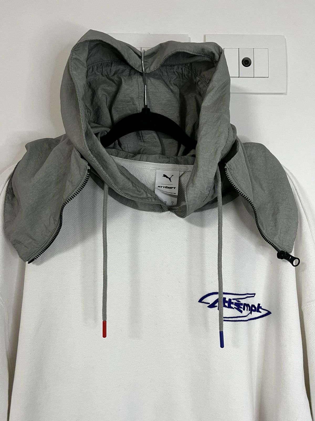 Puma Puma x attemp hoodie L sweatshirt white grey Size US L / EU 52-54 / 3 - 6 Thumbnail