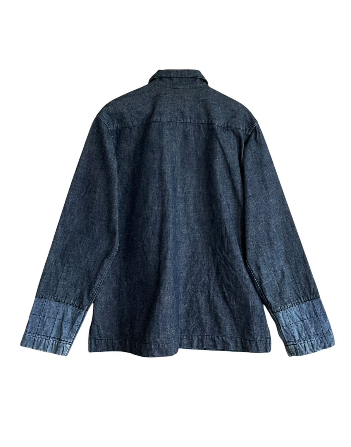 L7 Real Hip Rare Vintage Japanese Brand L7 Real Hip Denim Shirt 2000s Size US M / EU 48-50 / 2 - 2 Thumbnail