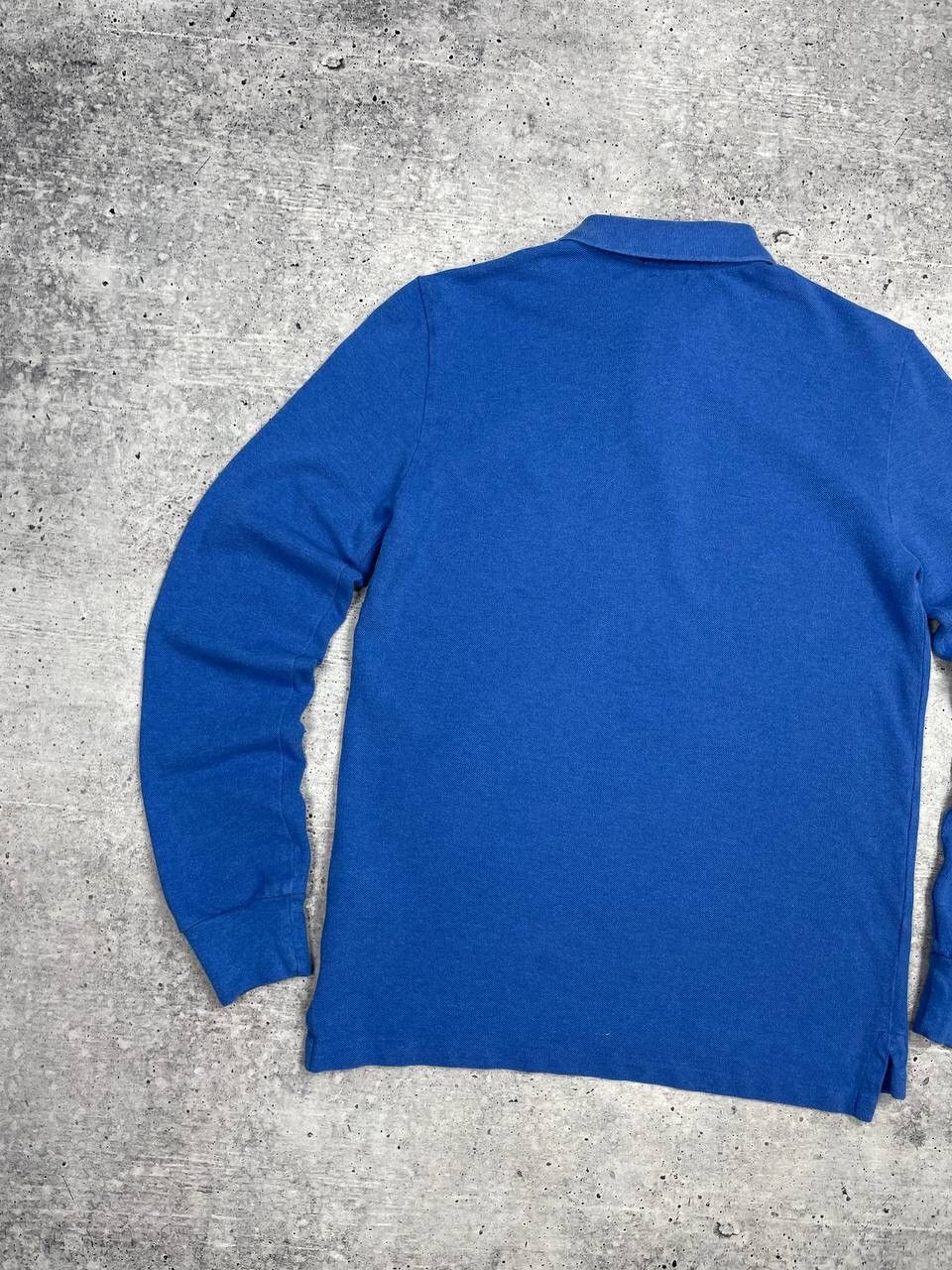 Polo Ralph Lauren × Vintage Vintage Polo Ralph Lauren Blue Polo Longsleeve Sweatshirt Size US S / EU 44-46 / 1 - 13 Thumbnail