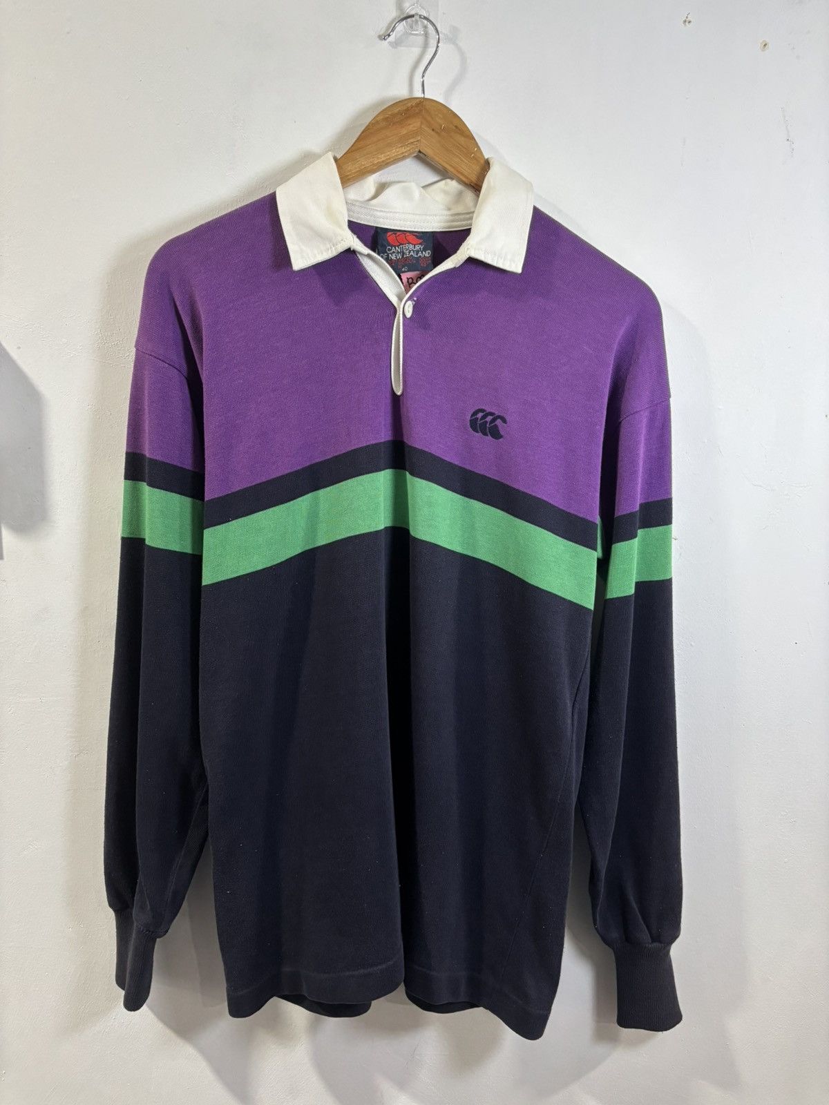 Canterbury of New Zealand Canterbury Polo Longsleeve Shirt Size US M / EU 48-50 / 2 - 1 Thumbnail