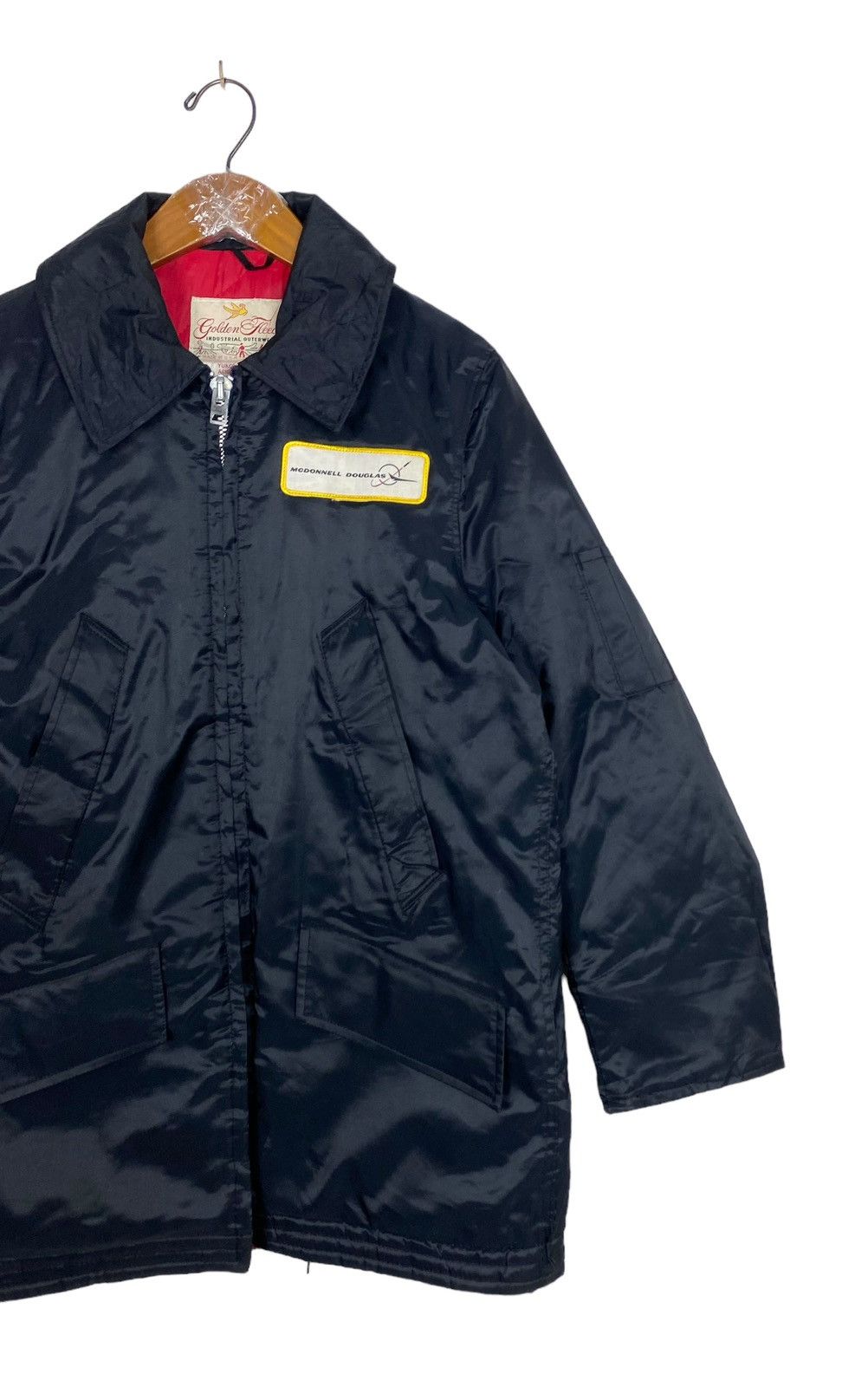 Vintage VTG Golden Fleece Mcdonnell Douglas Waterproof Jacket Usa Size US M / EU 48-50 / 2 - 3 Thumbnail