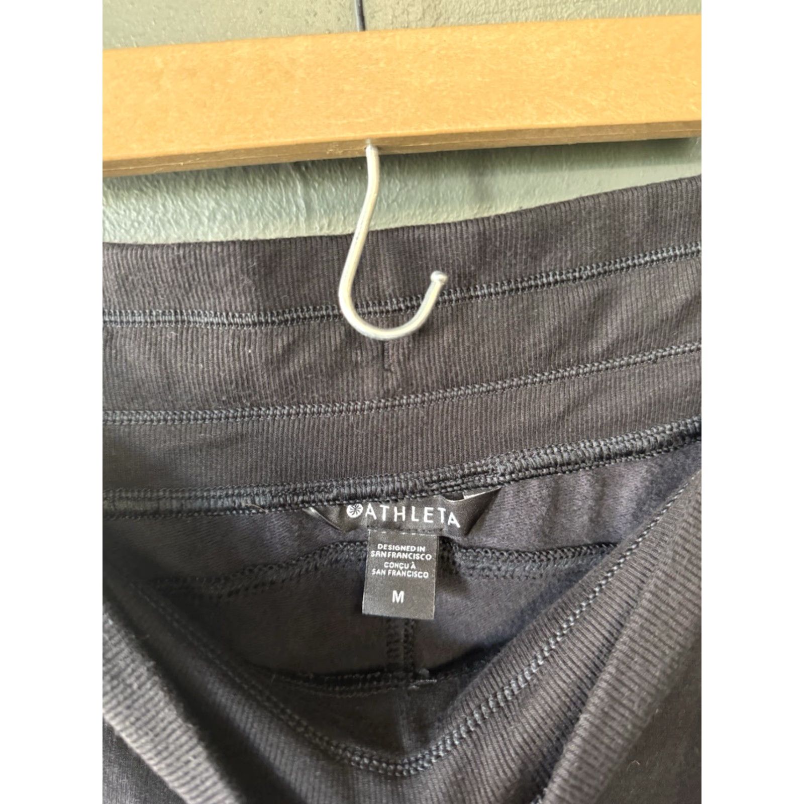 Athleta Athleta Womens Black Sweatpants Jogger Drawstring Pants M Regular Activewear Size 32" / US 10 / IT 46 - 3 Thumbnail