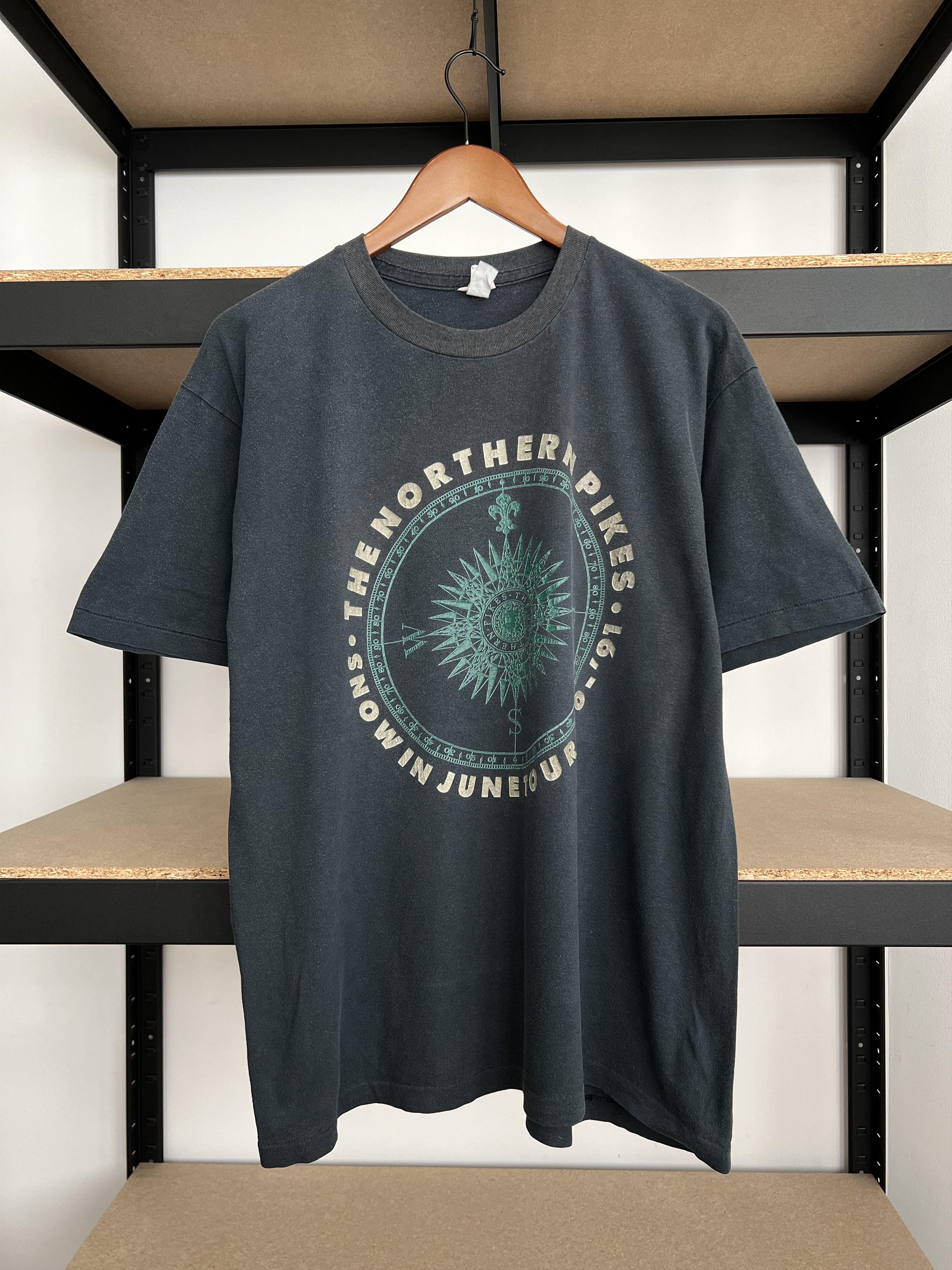 Band Tees Vintage 1990 The Northern Pikes Snow in June Tour T-shirt Size US XL / EU 56 / 4 - 1 Thumbnail