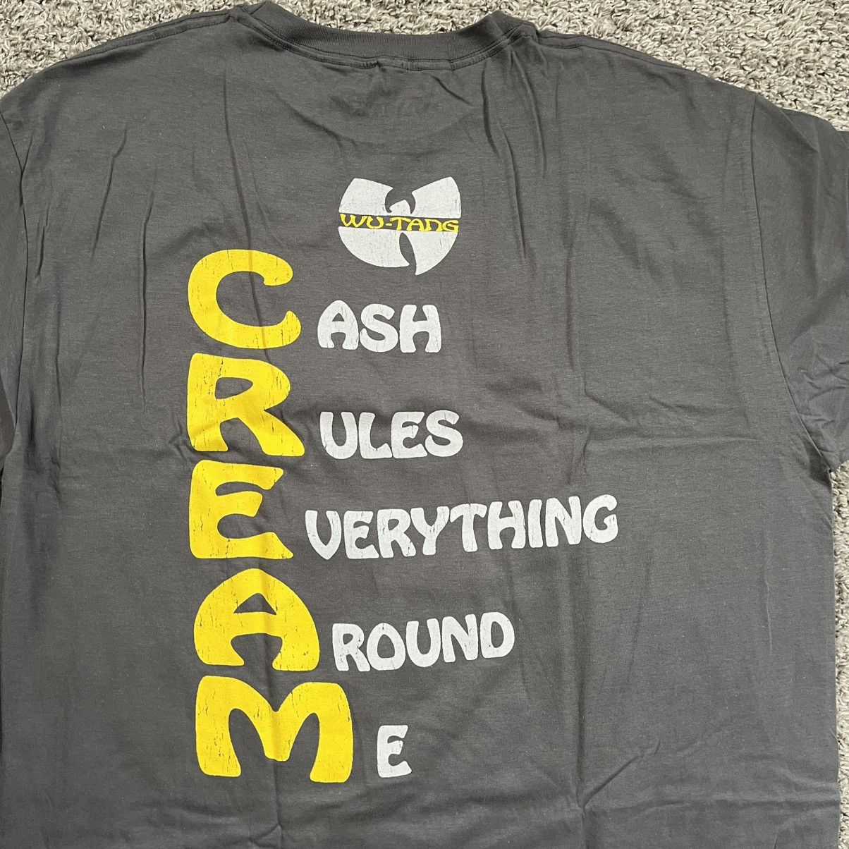 Wu-Tang Clan 🔴Wu-Tang Shirt Size Large CREAM WuTang Rza Gza Cash Rules Size US L / EU 52-54 / 3 - 3 Thumbnail