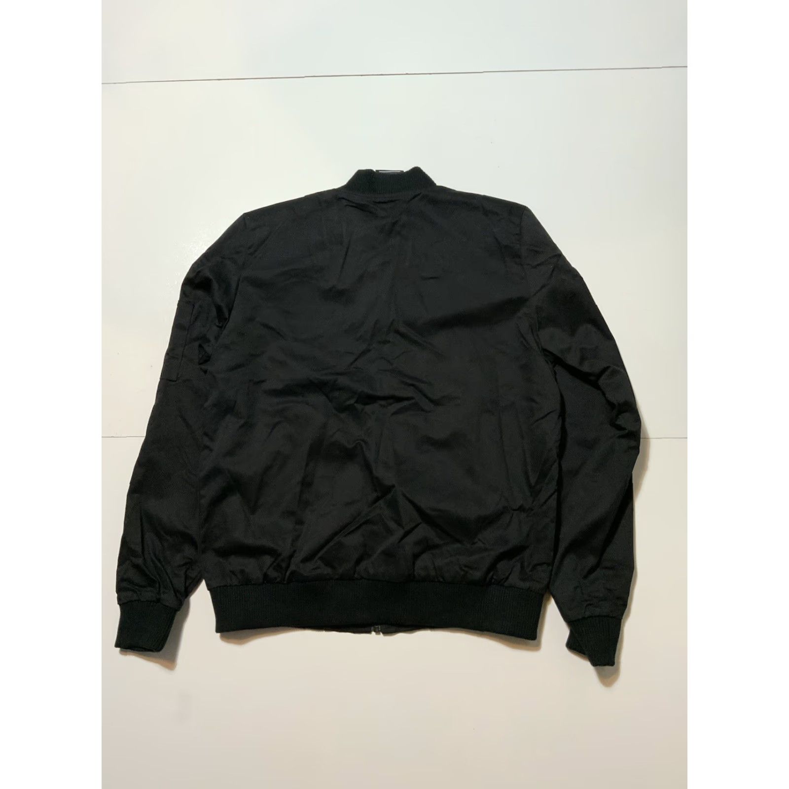 Vintage VINTAGE Reform Bomber Jacket Men Black M Cotton Blend Blindspot The Final Season Crime Drama Tv Series Cast & Crew Full Zip Crew/Cast Jacket Size US M / EU 48-50 / 2 - 2 Thumbnail