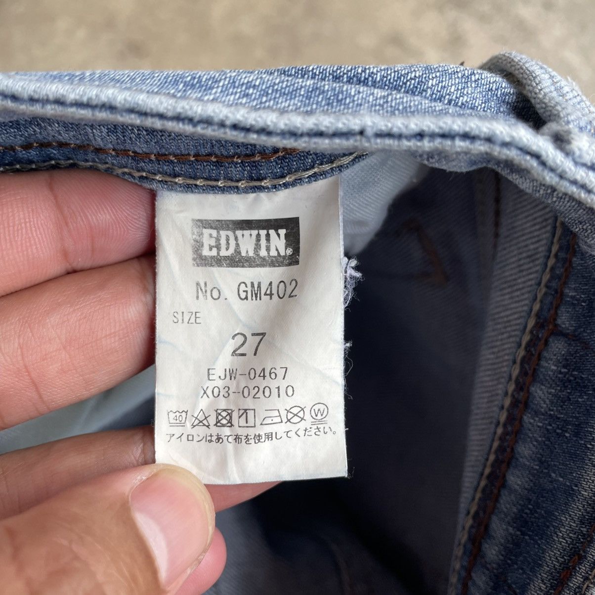 Edwin 🔥Vintage Edwin Stoned Washed Ripped Women Denim Jeans Size 28" / US 6 / IT 42 - 12 Thumbnail