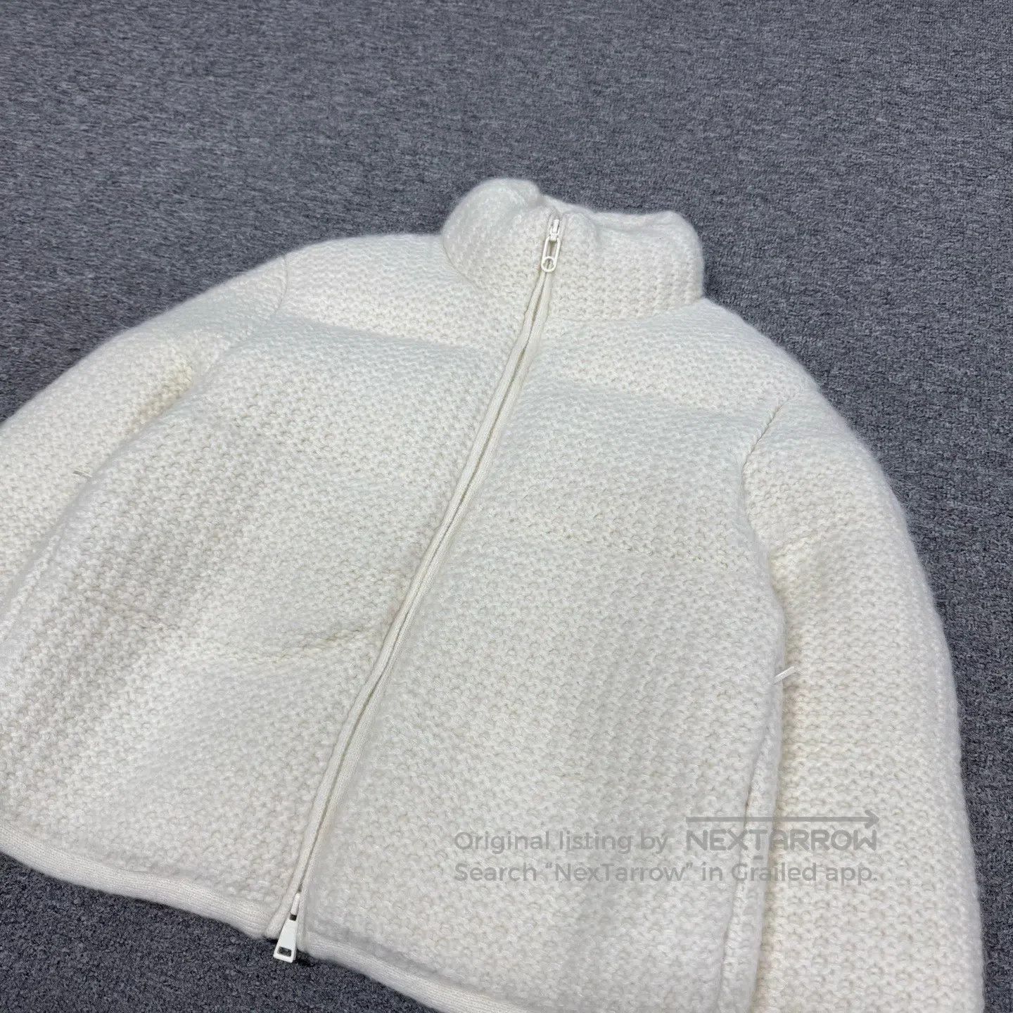 Moncler Moncler Cardigan Series: Knitted, Stand-up Collar Down Jac Size M / US 6-8 / IT 42-44 - 6 Thumbnail