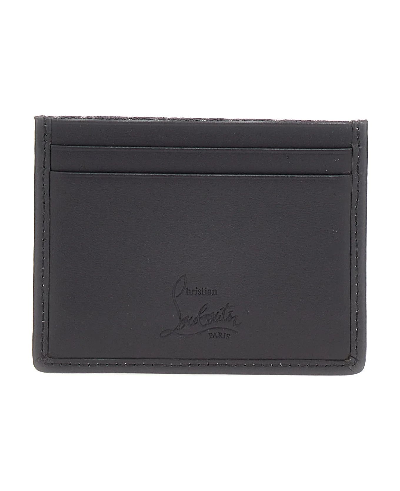 Christian Louboutin oc11z0525 M Kios' card holder in Gray Size ONE SIZE - 2 Thumbnail