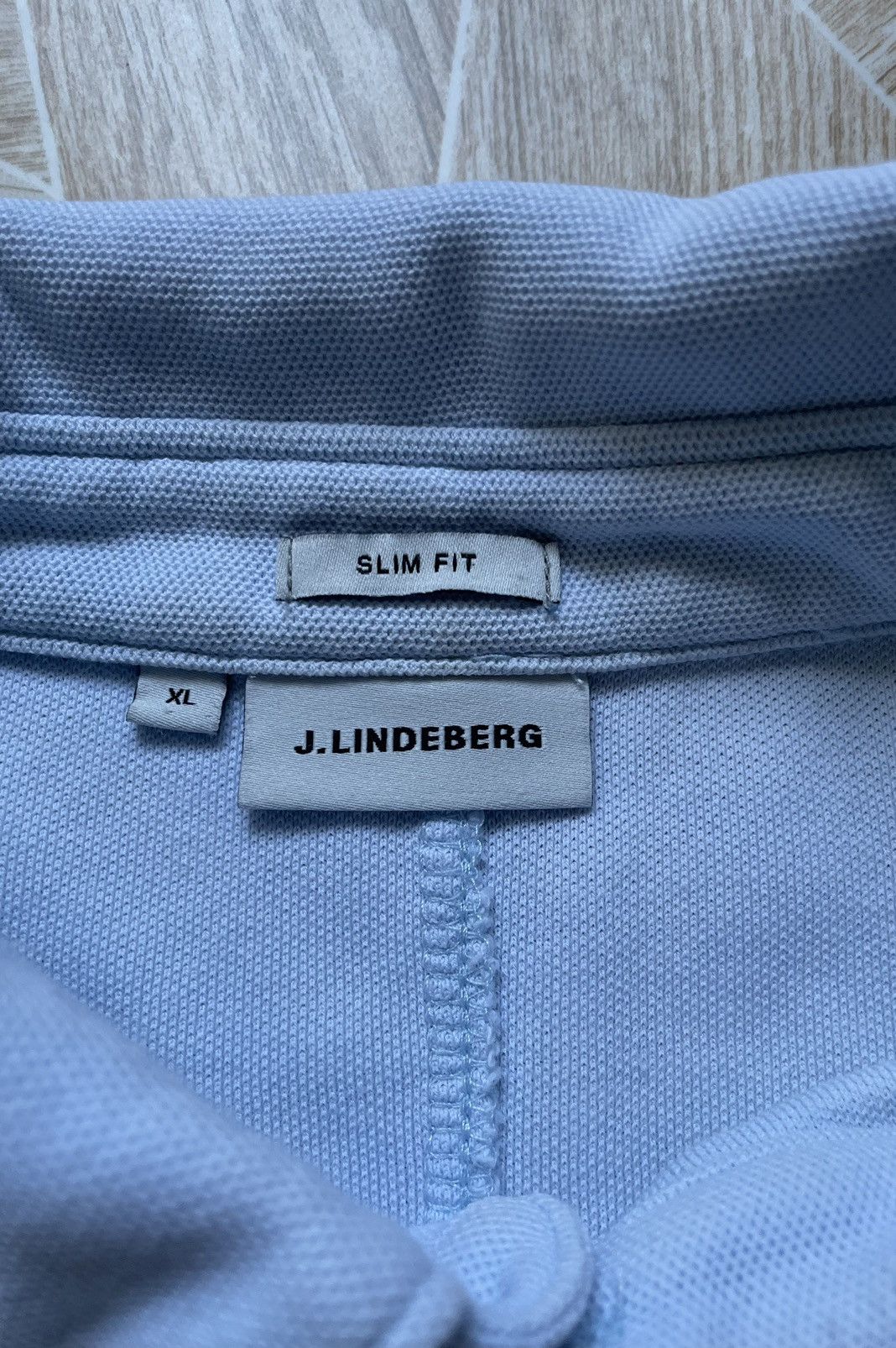 J.Lindeberg Rare Sport J. Lindeberg Sky Color Slim Fit Polo Tee XL Size US XL / EU 56 / 4 - 5 Thumbnail
