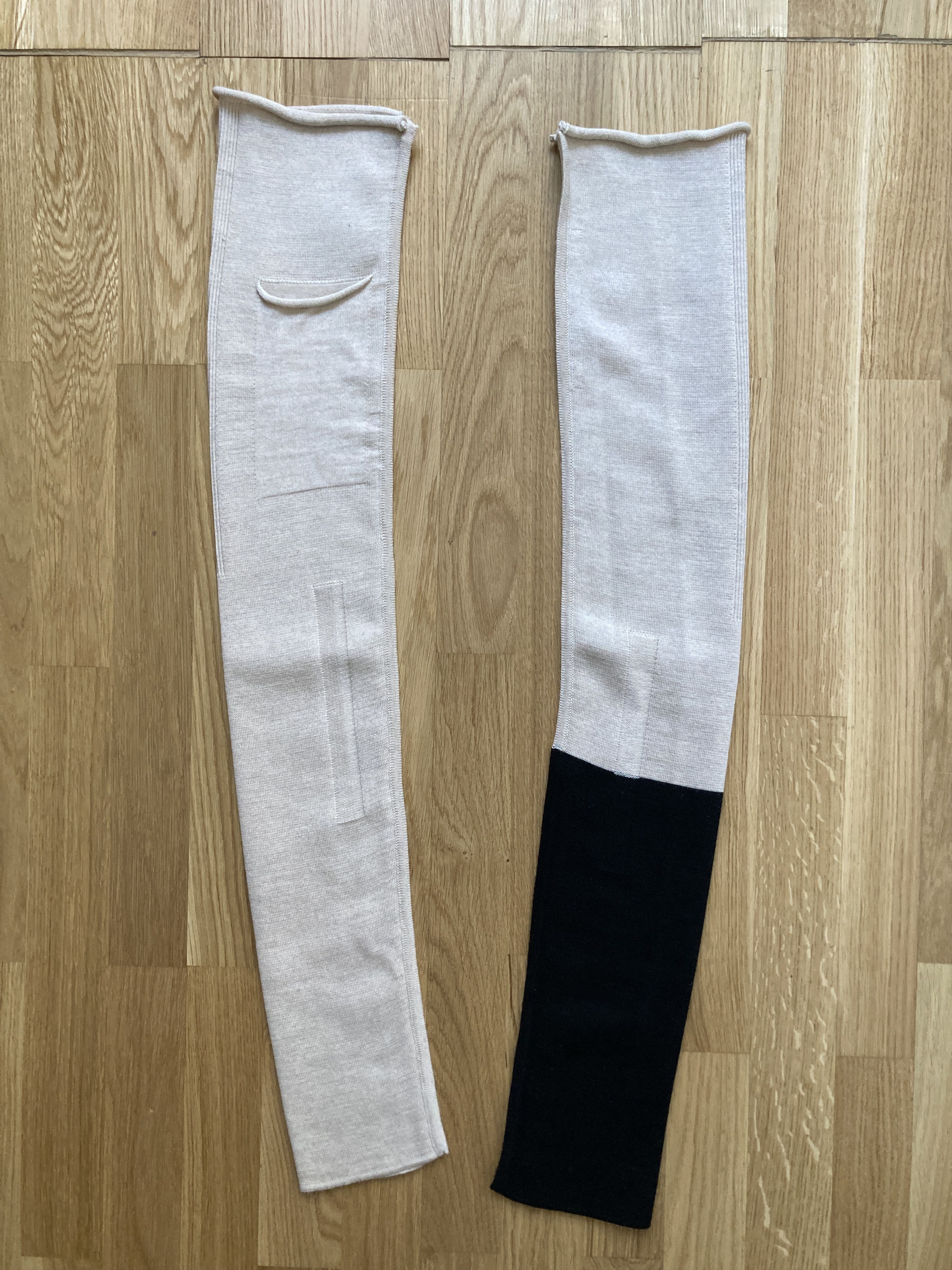 Rick Owens F/W 17 "GLITTER" Runway Weakling Wool Sleeves Rick Owens Size ONE SIZE - 2 Thumbnail